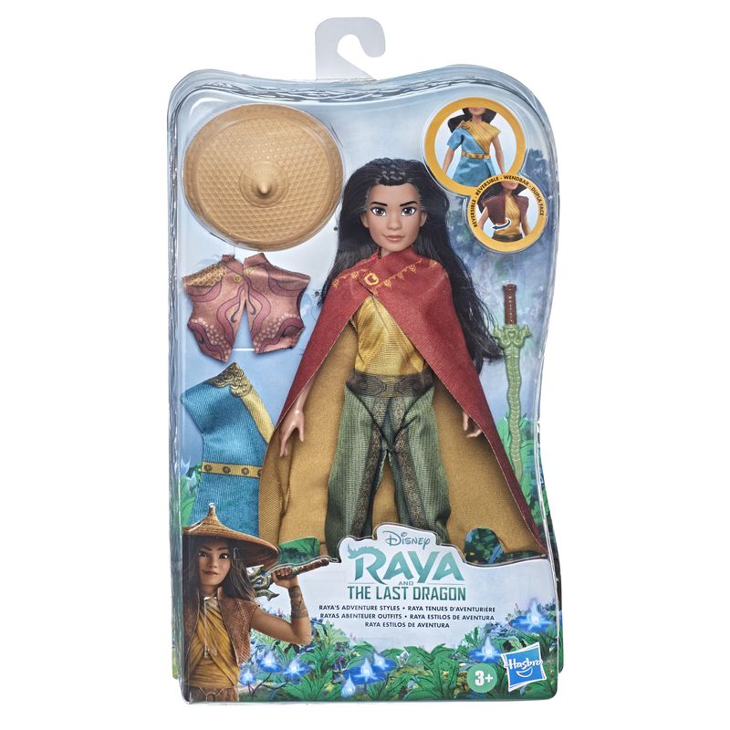 Disney Raya And The Last Dragon Raya's Adventure Styles Doll