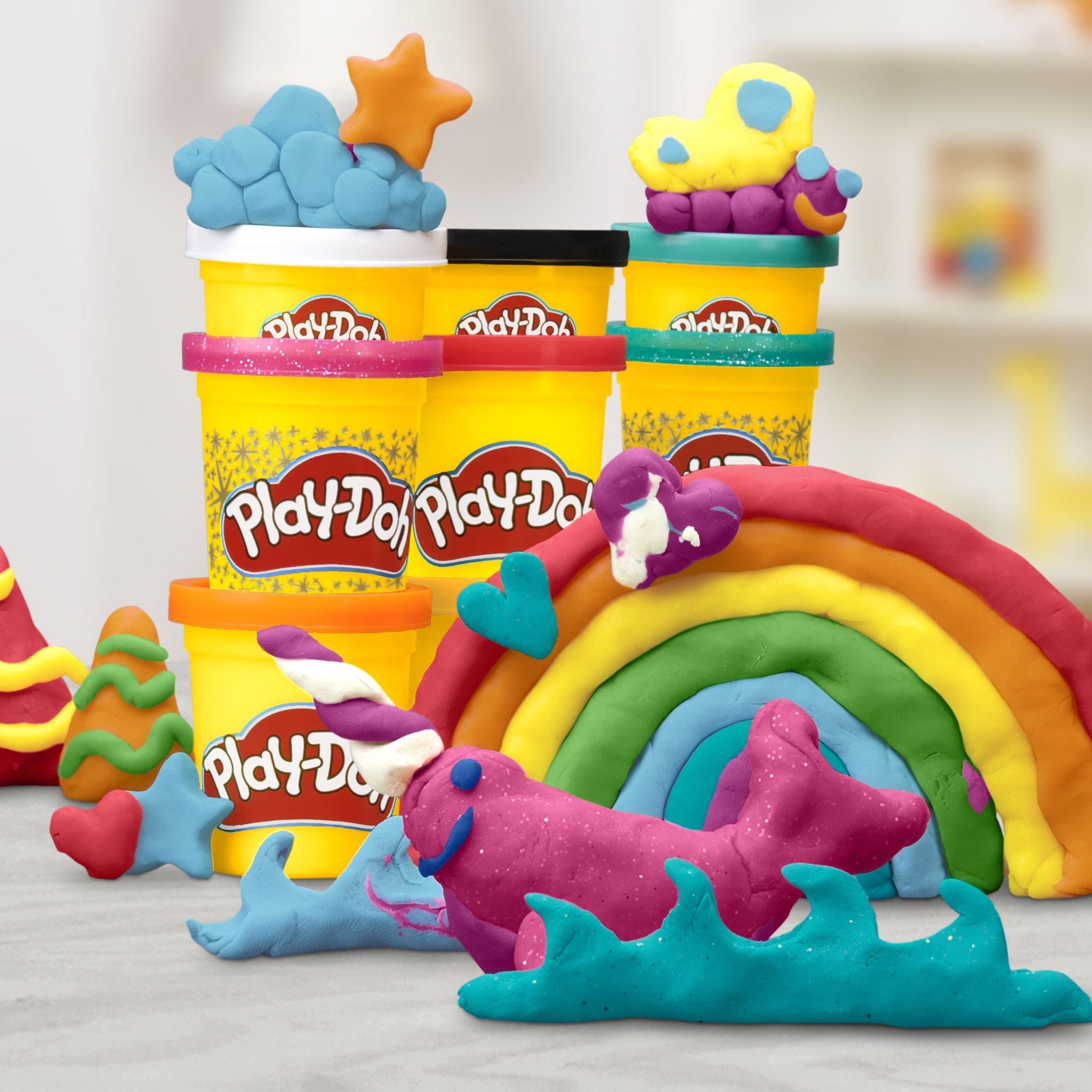 Play-Doh Bright Delights 12 Can Pack
