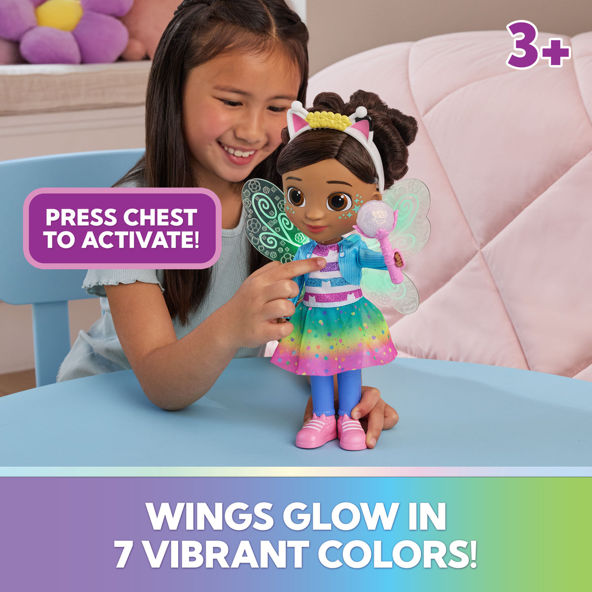 Gabby's Dollhouse Fairy Wishes Doll - Gabby