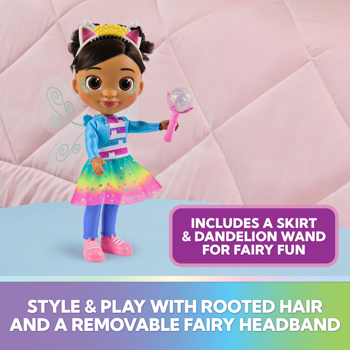 Gabby's Dollhouse Fairy Wishes Doll - Gabby