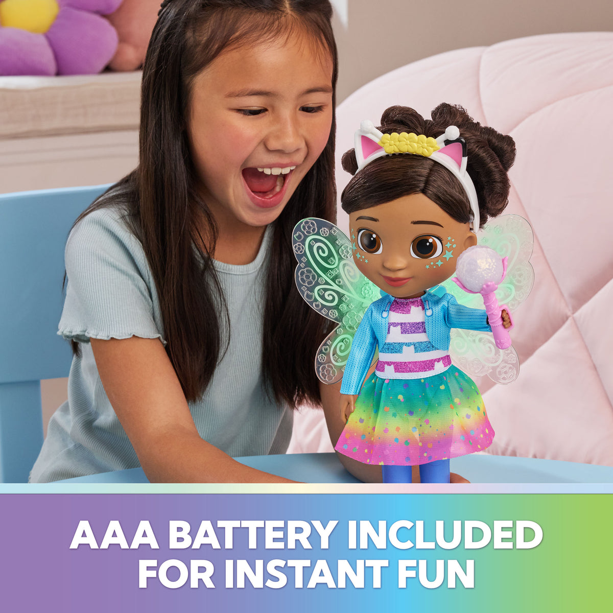 Gabby's Dollhouse Fairy Wishes Doll - Gabby