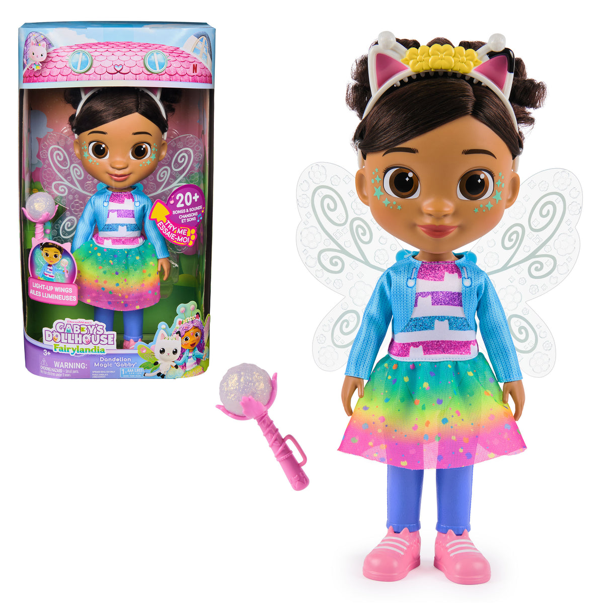 Gabby's Dollhouse Fairy Wishes Doll - Gabby