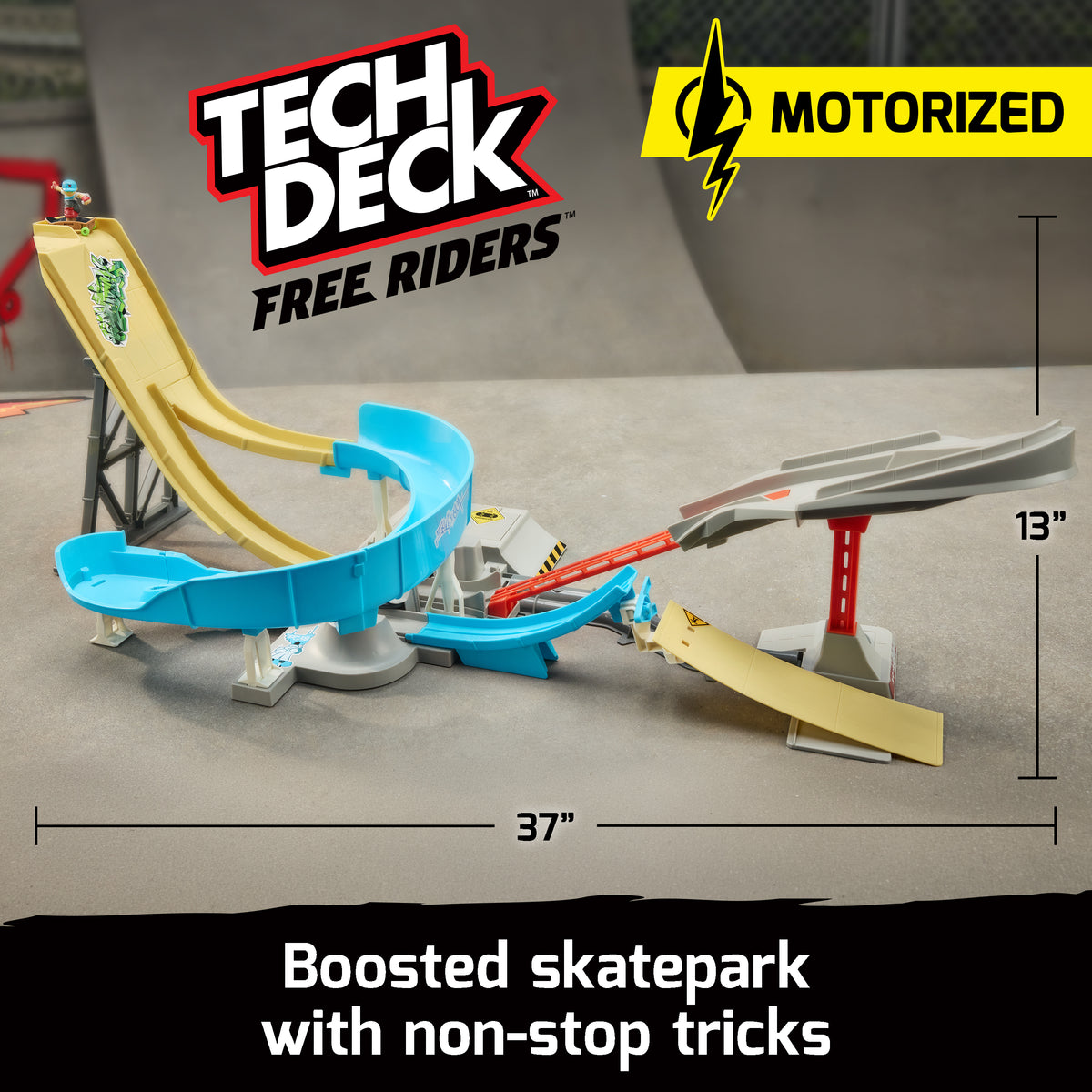 Tech Deck Free Riders Extreme Playset