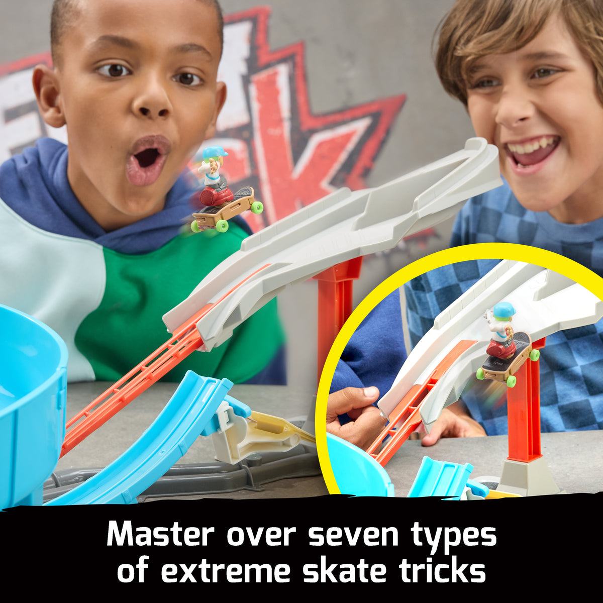 Tech Deck Free Riders Extreme Playset