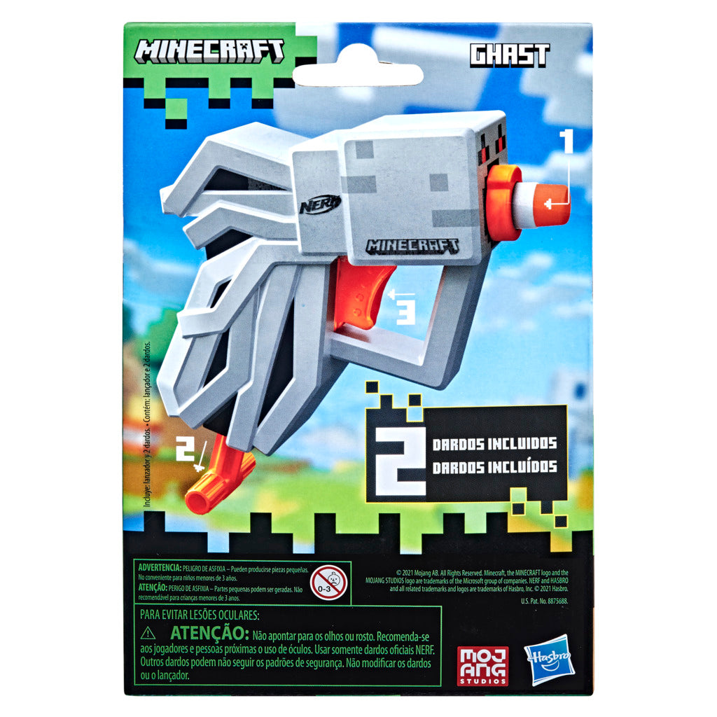 NERF Microshots Minecraft Ghast