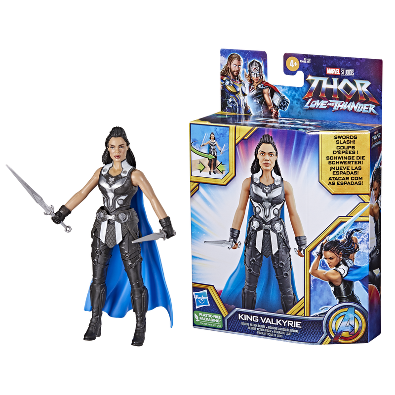 Marvel Thor Love And Thunder Deluxe Figure King Valkyrie