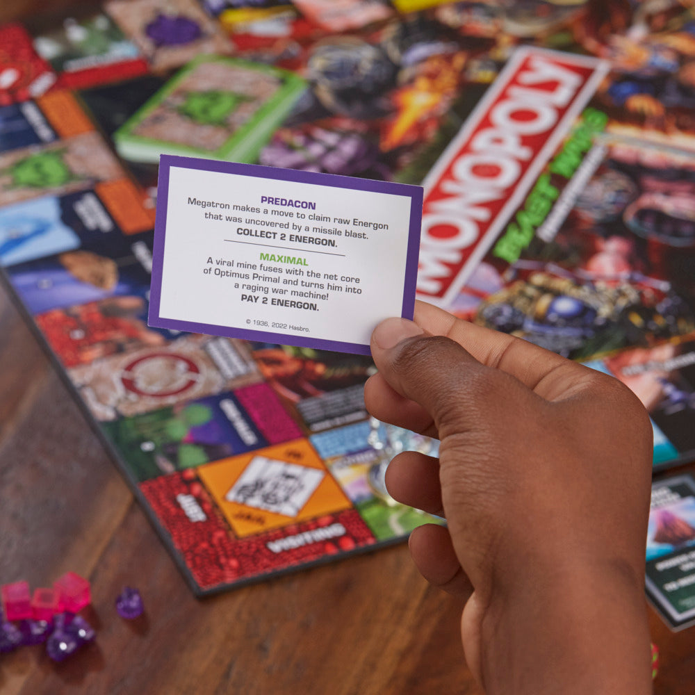 Monopoly Transformers Beast Wars Collectors Edition