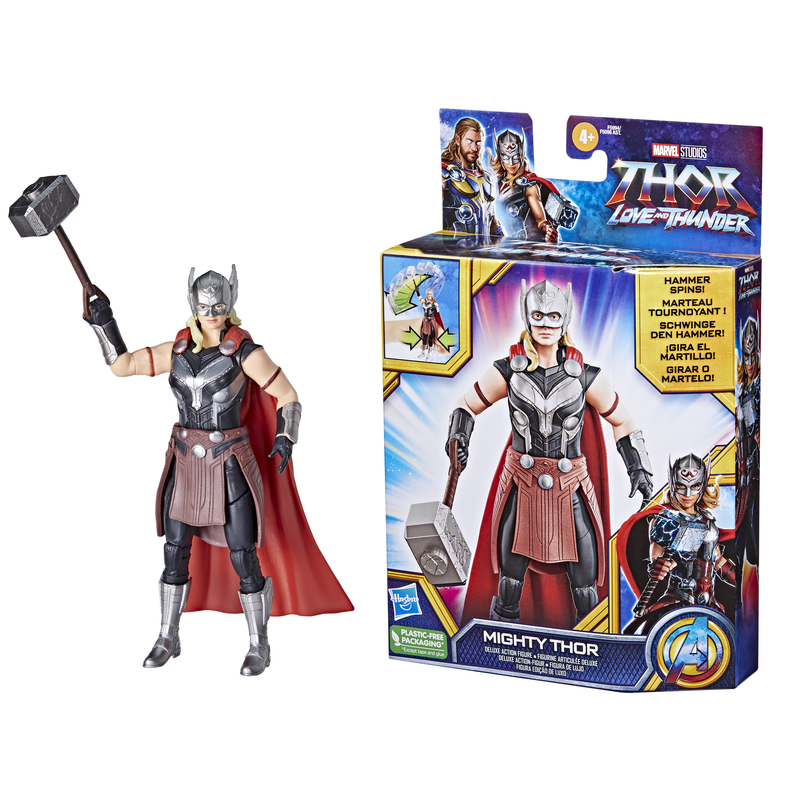 Marvel Thor Love And Thunder Deluxe Figure Mighty Thor