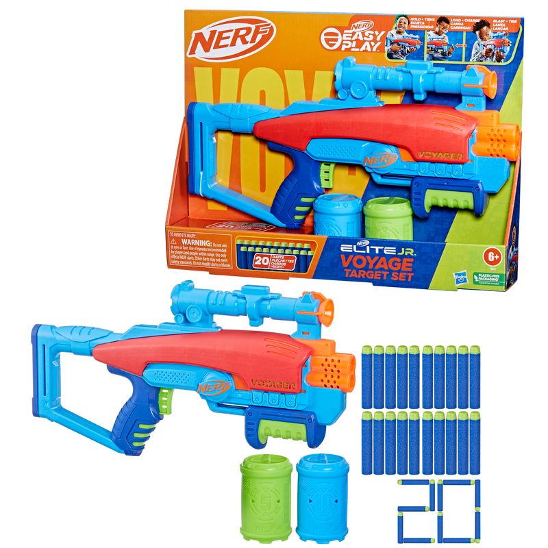 NERF Elite Jr. Voyage Target Set - 3