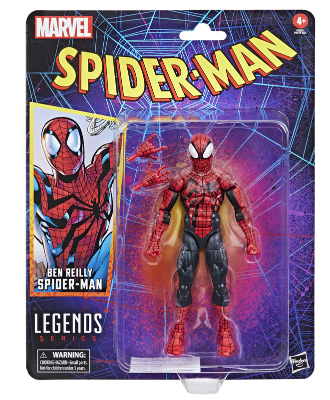 Marvel Spider-Man Legends Series 6 Inch Action Figure - Ben Reilly Spider-Man
