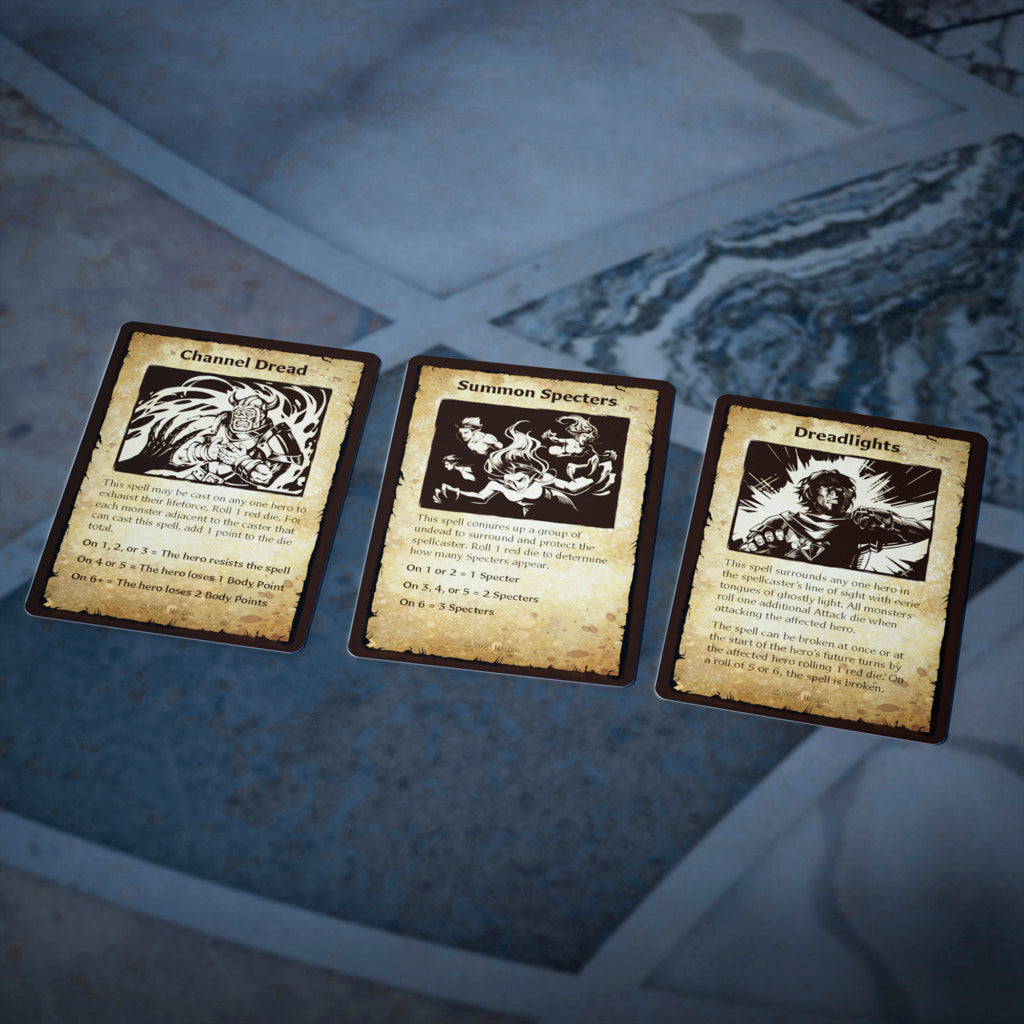 Avalon Hill Heroquest Rise Of The Dread Moon Quest Pack