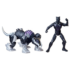 MARVEL MECH STRIKE MECHASAURS BLACK PANTHER WITH SABRE CLAW MECHASAUR