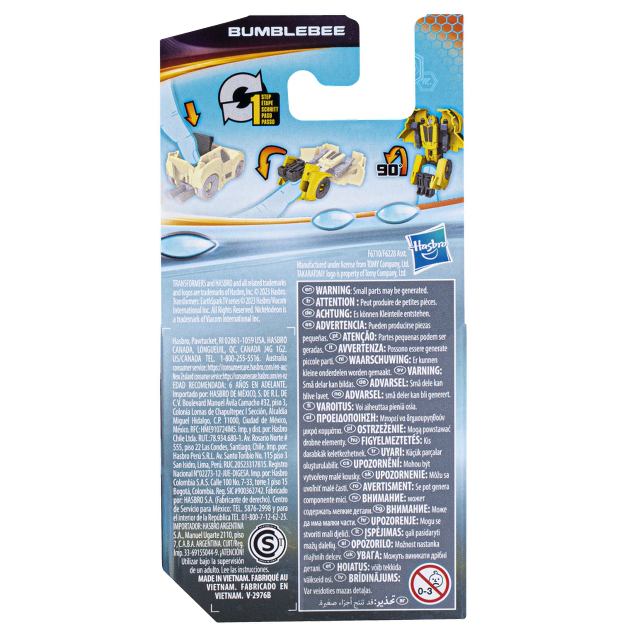 Transformers EarthSpark Tacticon Bumblebee Action Figure