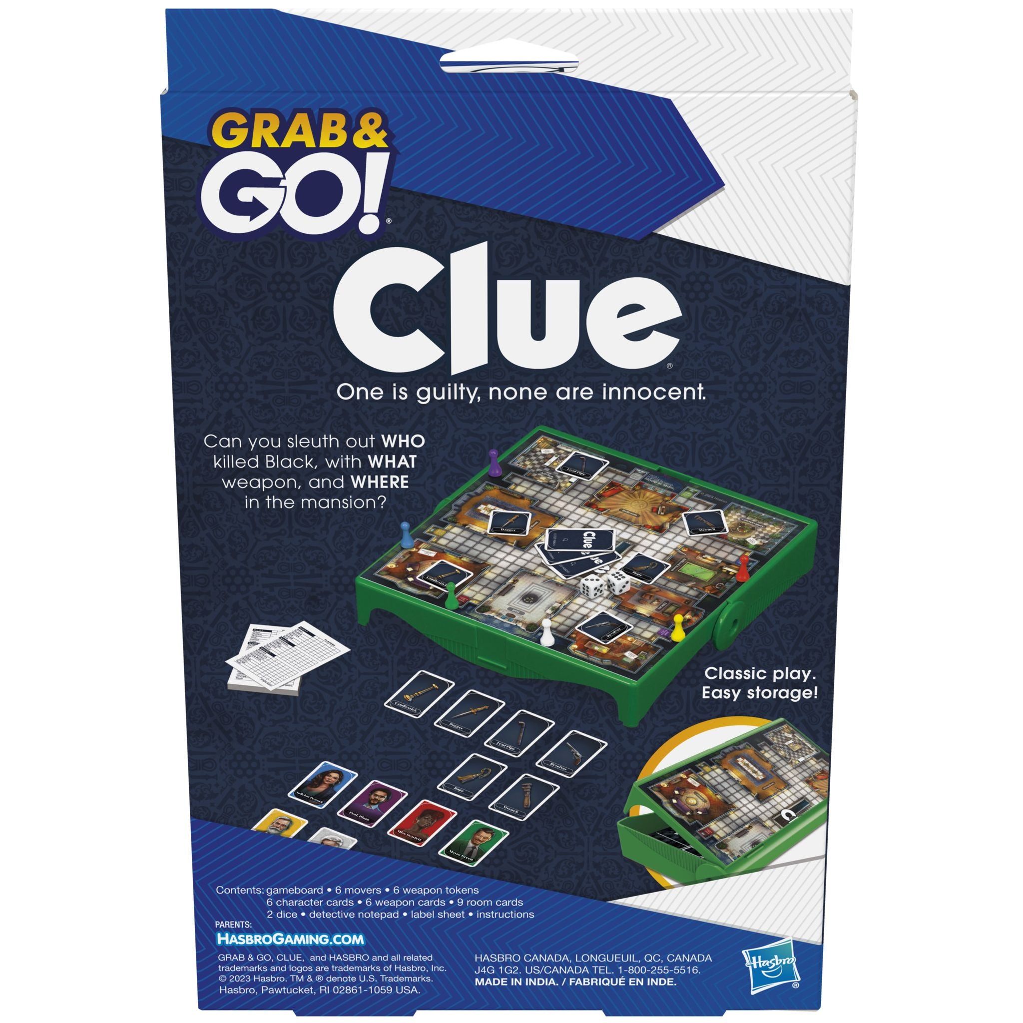 Clue Grab & Go