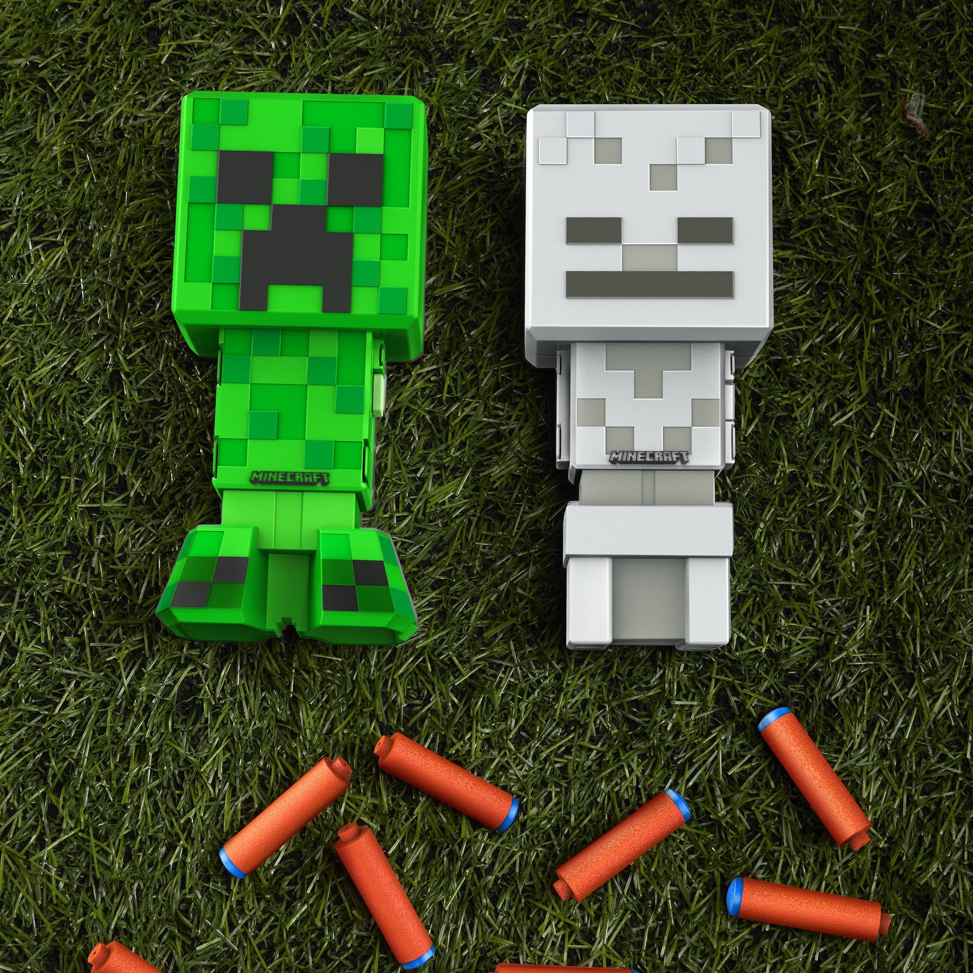 NERF Minecraft Creeper And Skeleton Blaster Pack - Toyworld Australia