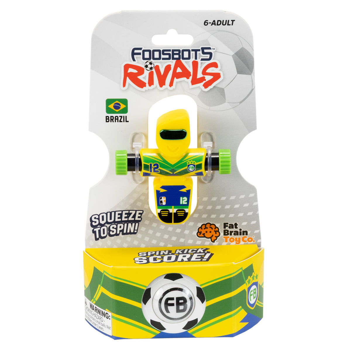 Fat Brain Toys Foosbots Rivals - Brazil