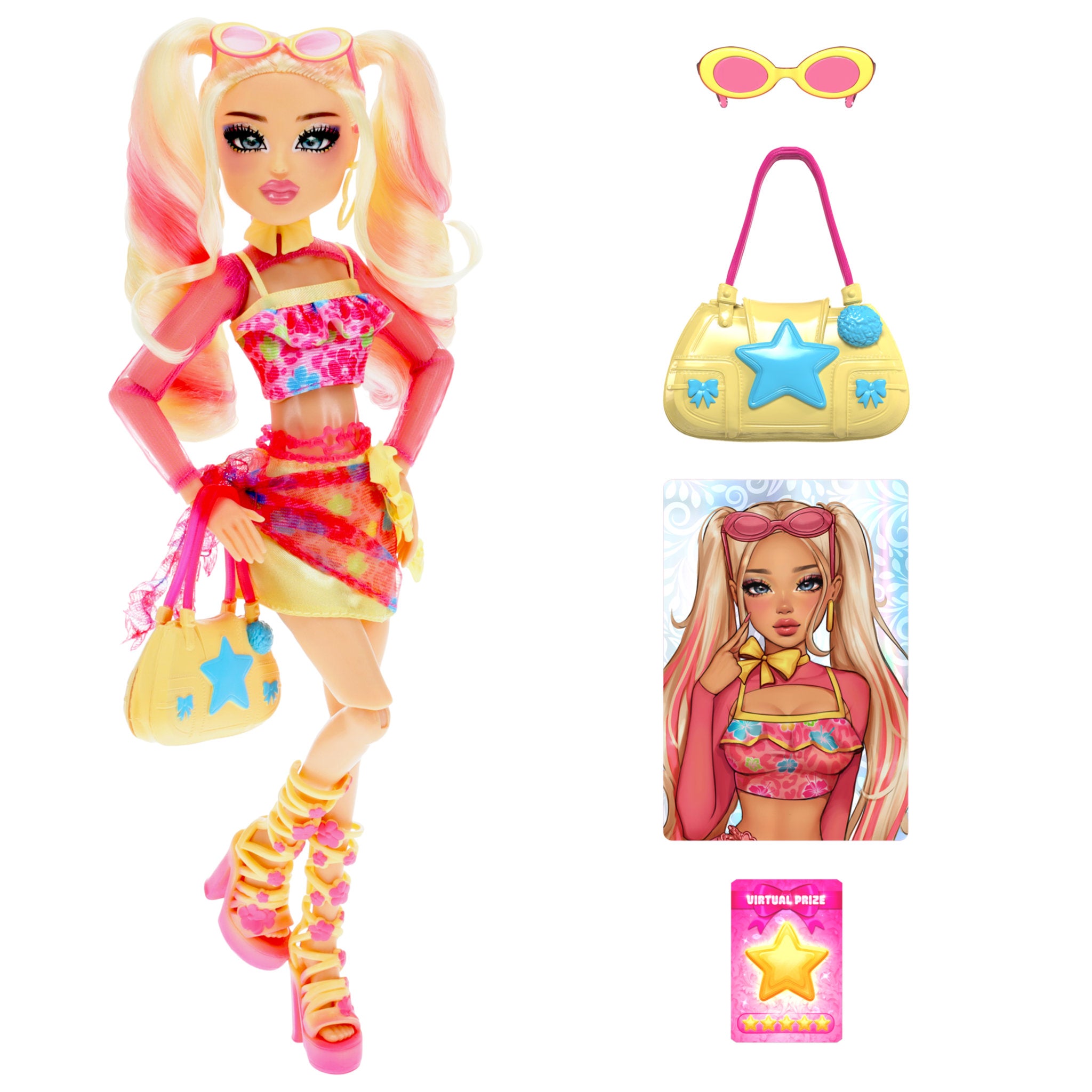 Dress To Impress Fashion Doll - Bubblegam Gal