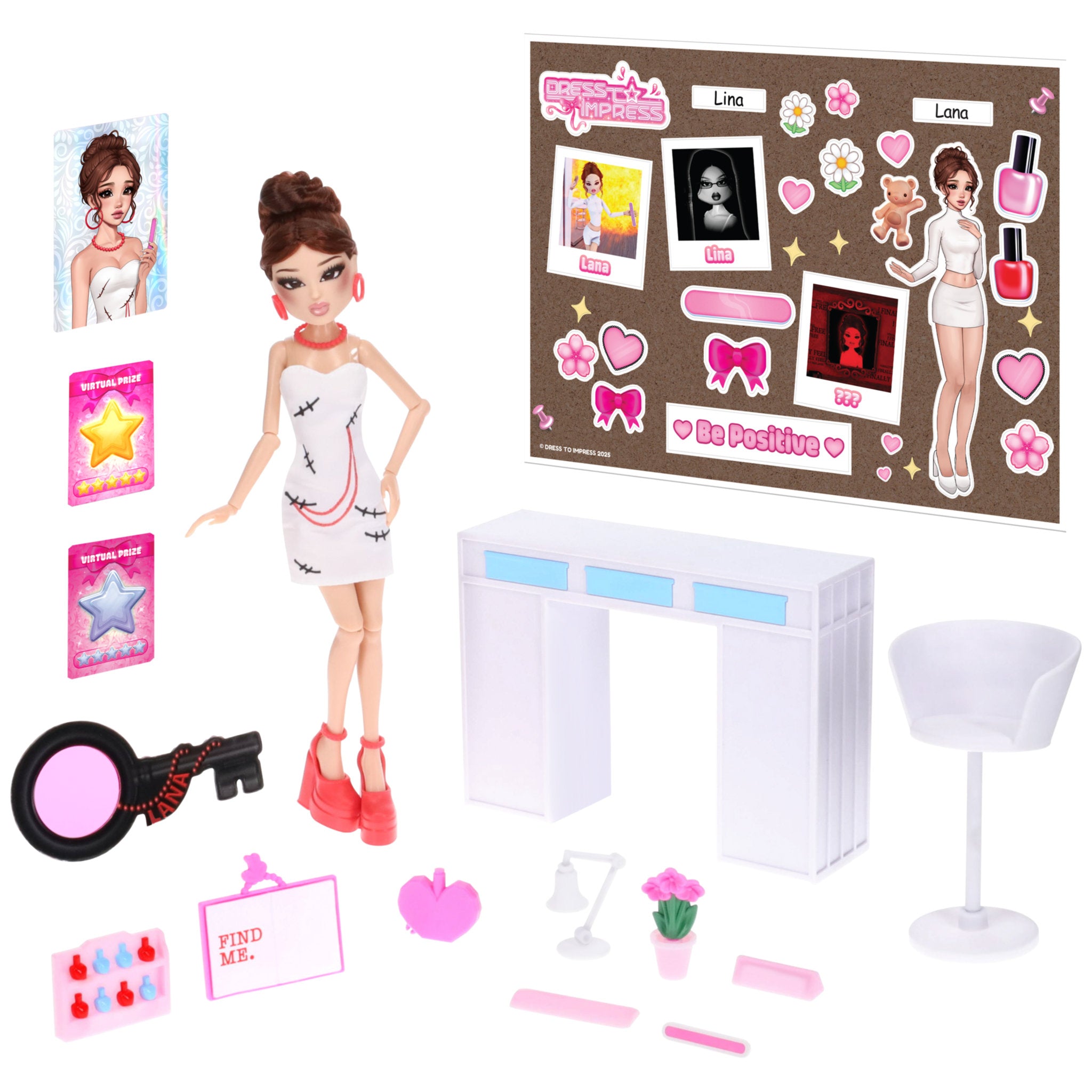 Dress To Impress Deluxe Fashion Doll Set - Lana