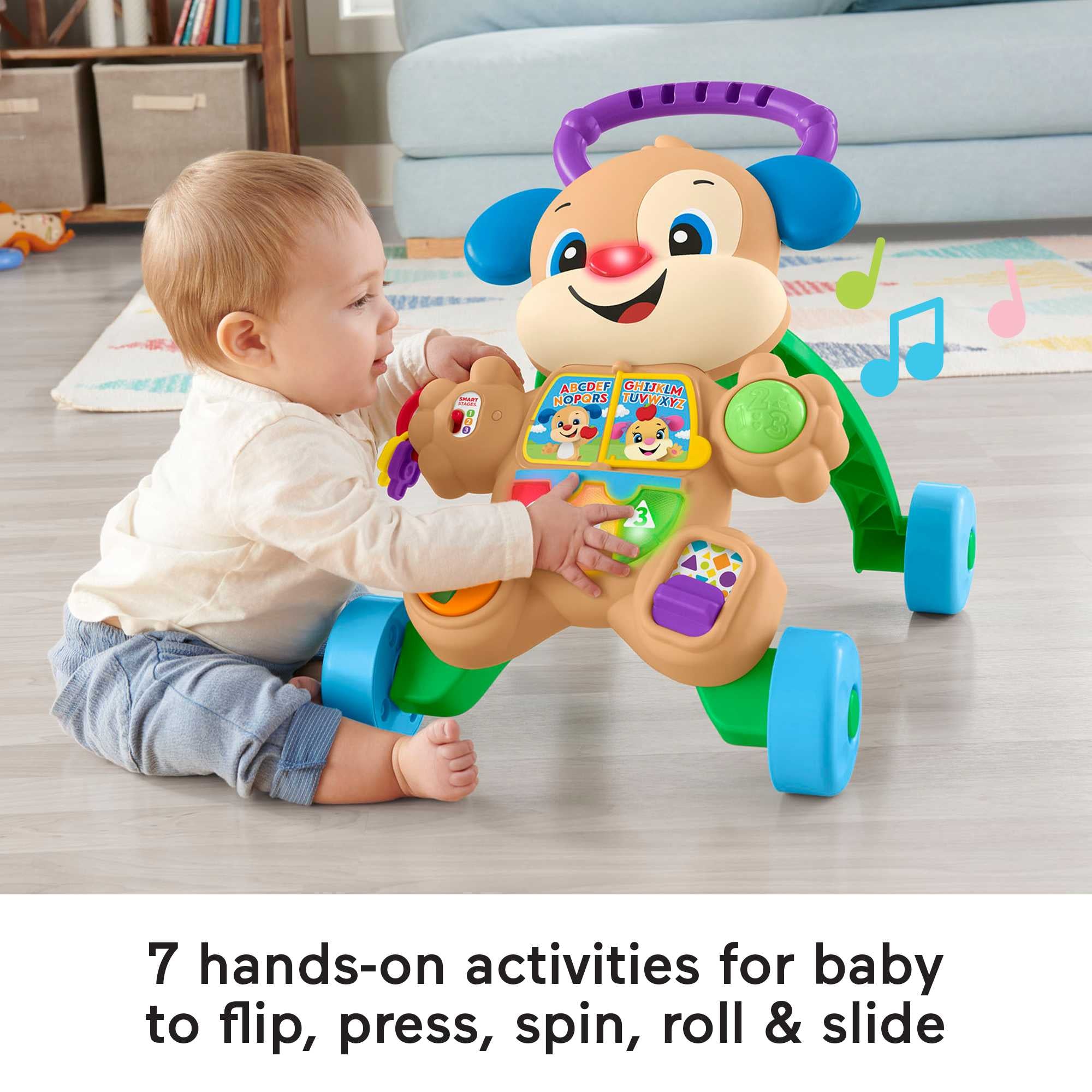Fisher-Price Laugh & Learn Learn With Puppy Walker Boy