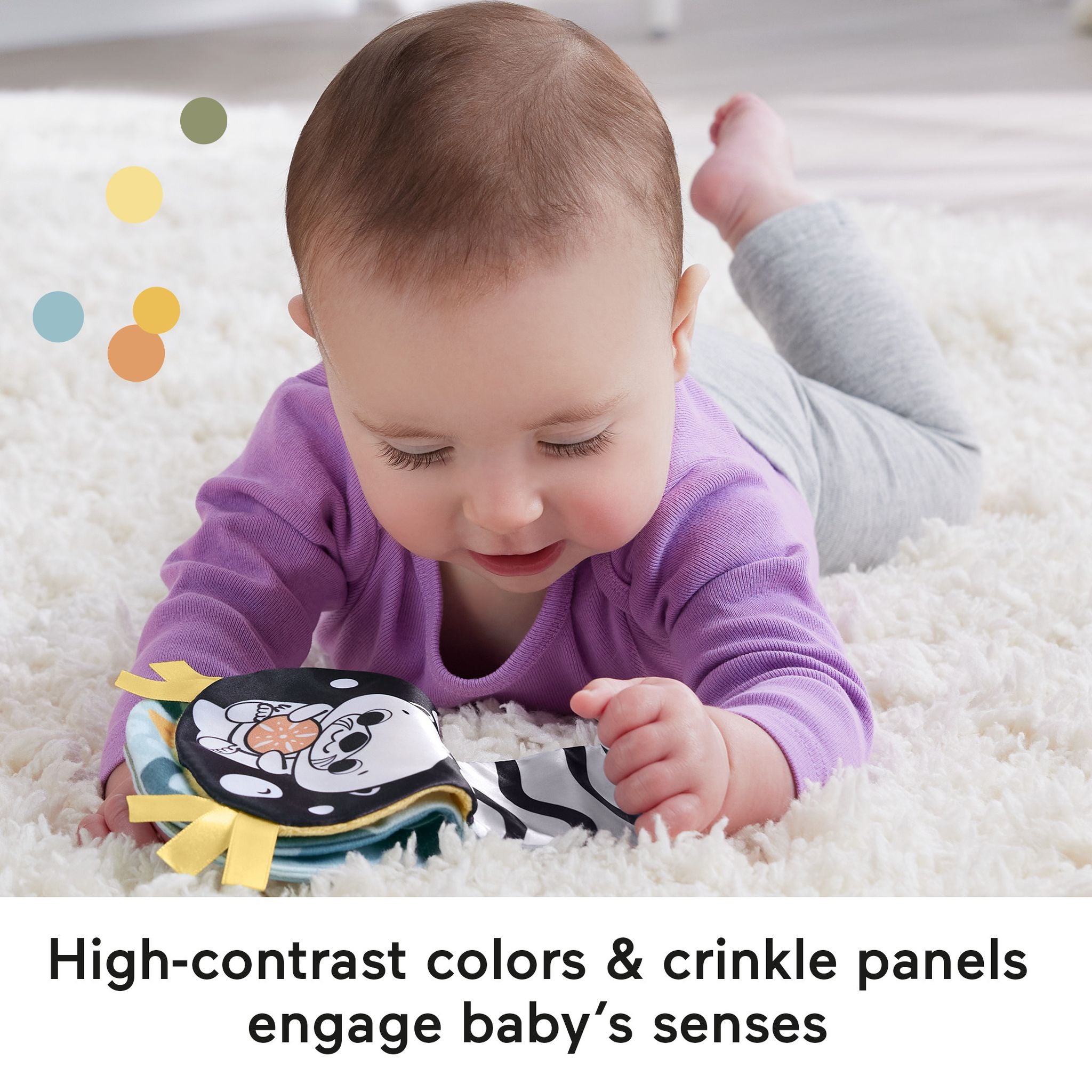 Fisher-Price 2-In-1 Rockin' Tummy Time Otter