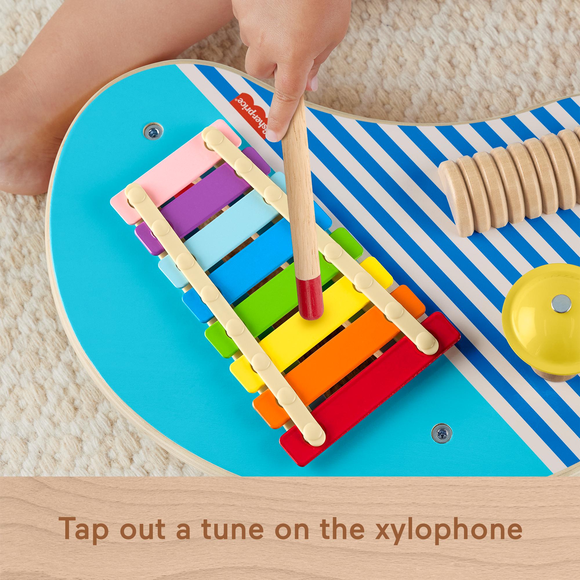 Fisher-Price 3-In-1 Wooden Music Table
