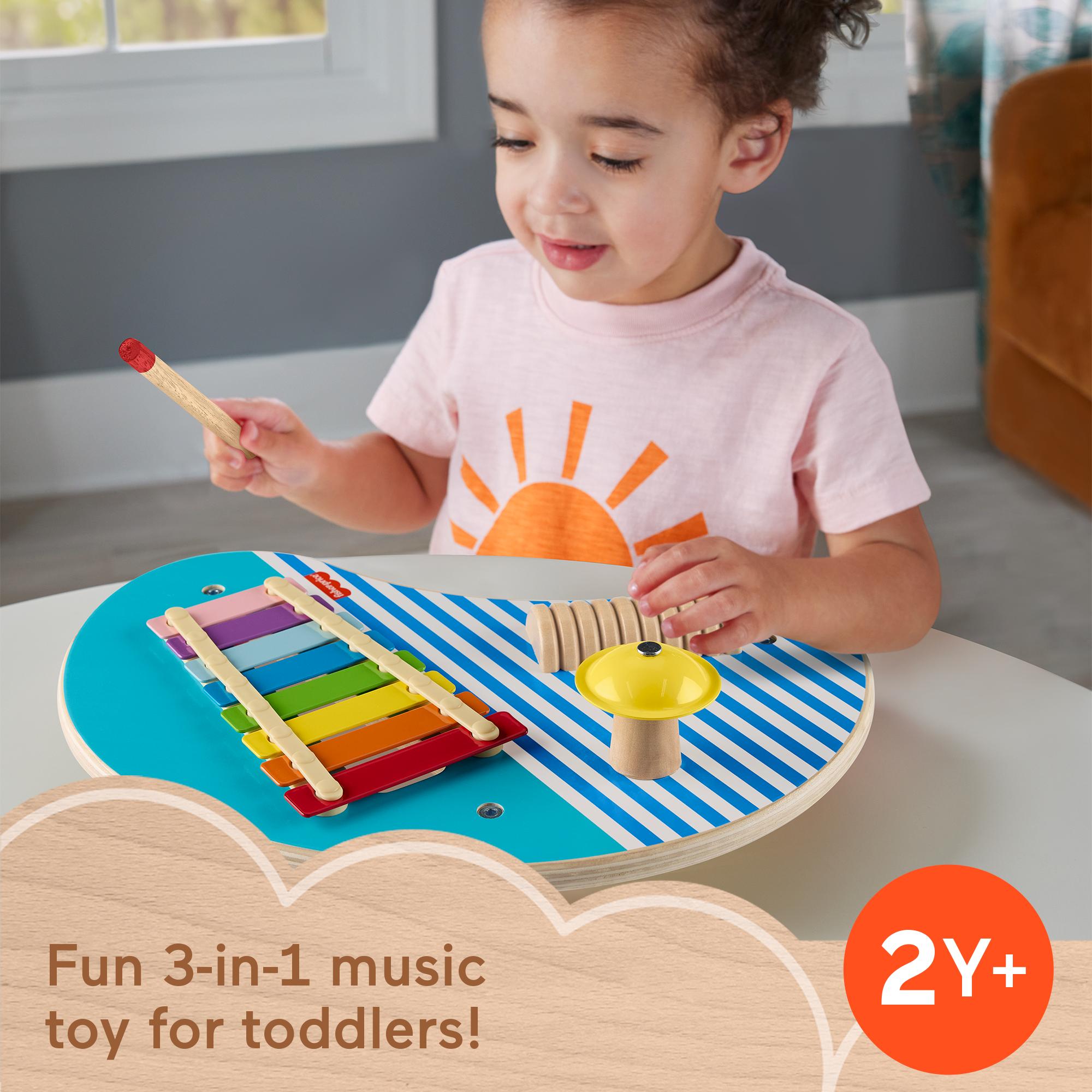Fisher-Price 3-In-1 Wooden Music Table