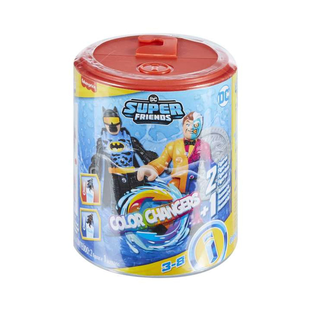 Fisher-Price Imaginext DC Super Friends Color Changers - Batman & Two ...