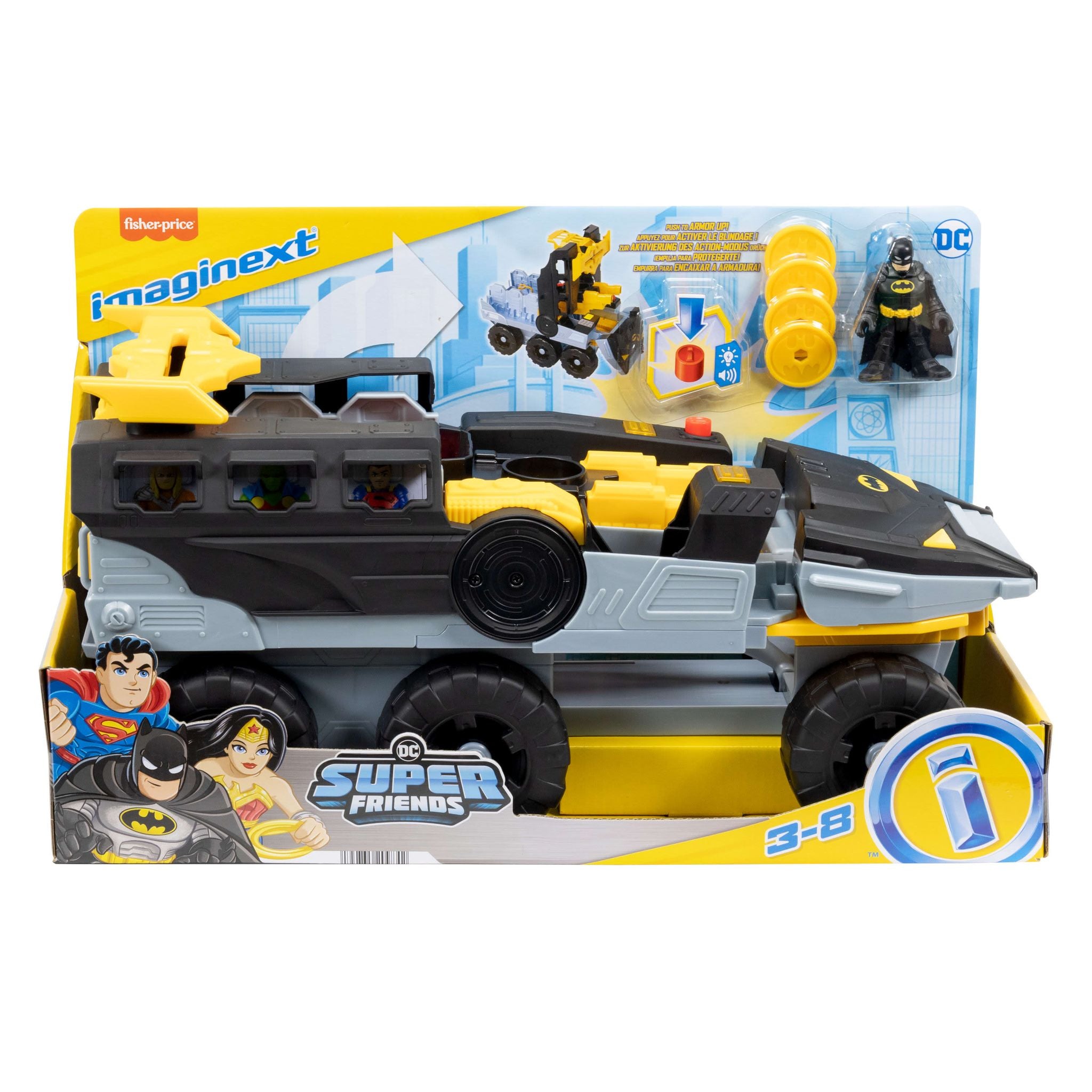 Robot Batmovil Transformable Imaginext Fisher-Price Imaginext DC