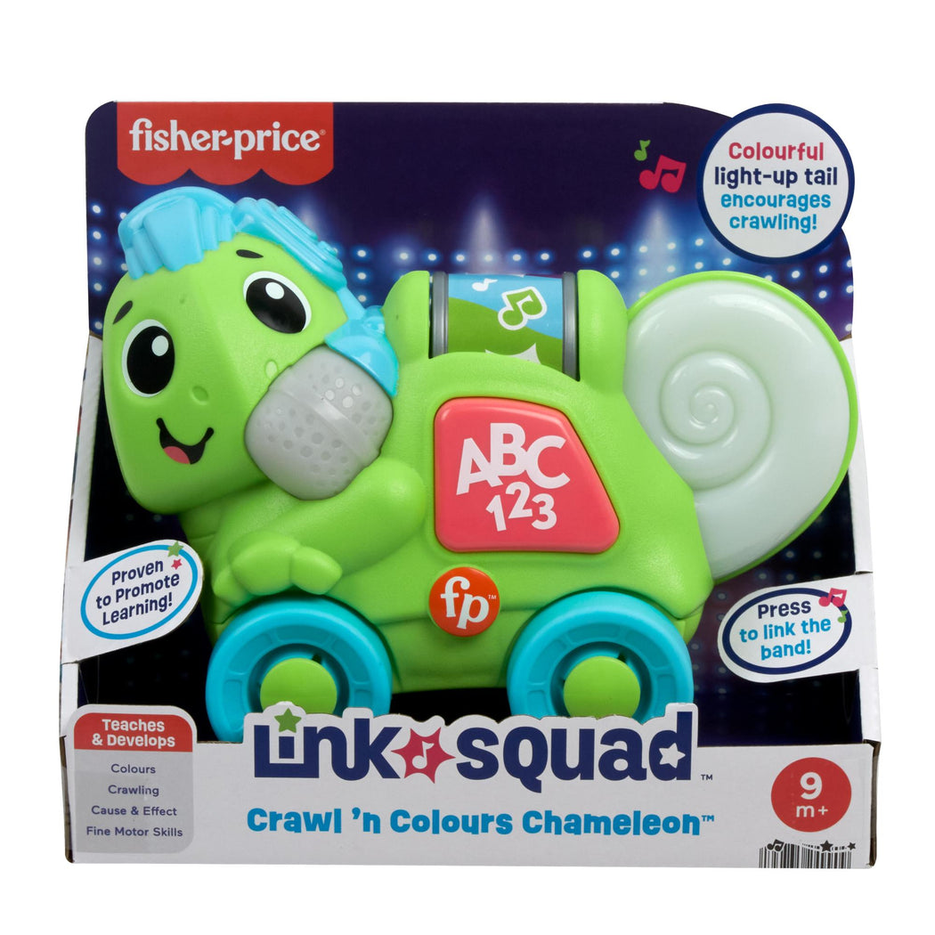 Fisher-Price Link Squad Crawl 'N Colours Chameleon - 1