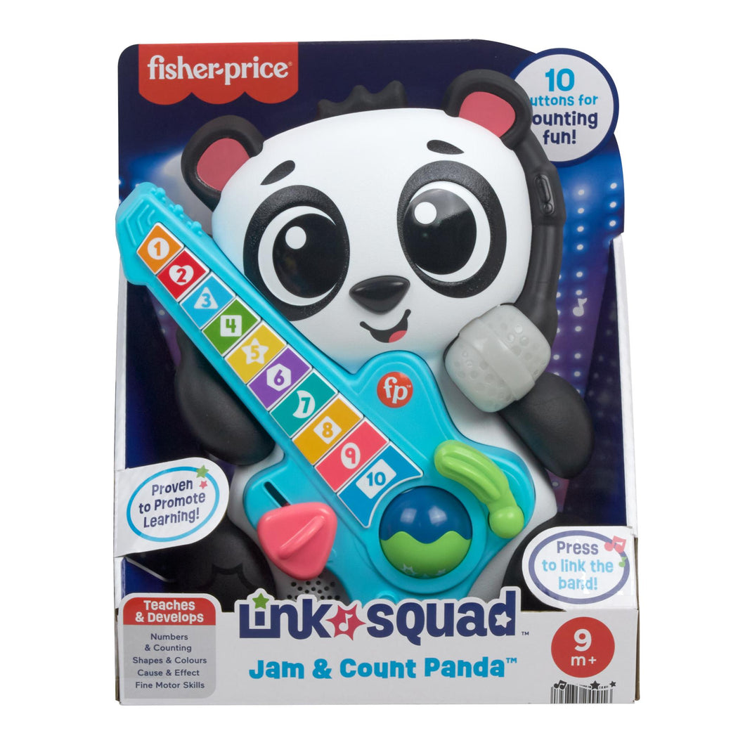 Fisher-Price Link Squad Jam & Count Panda - 1