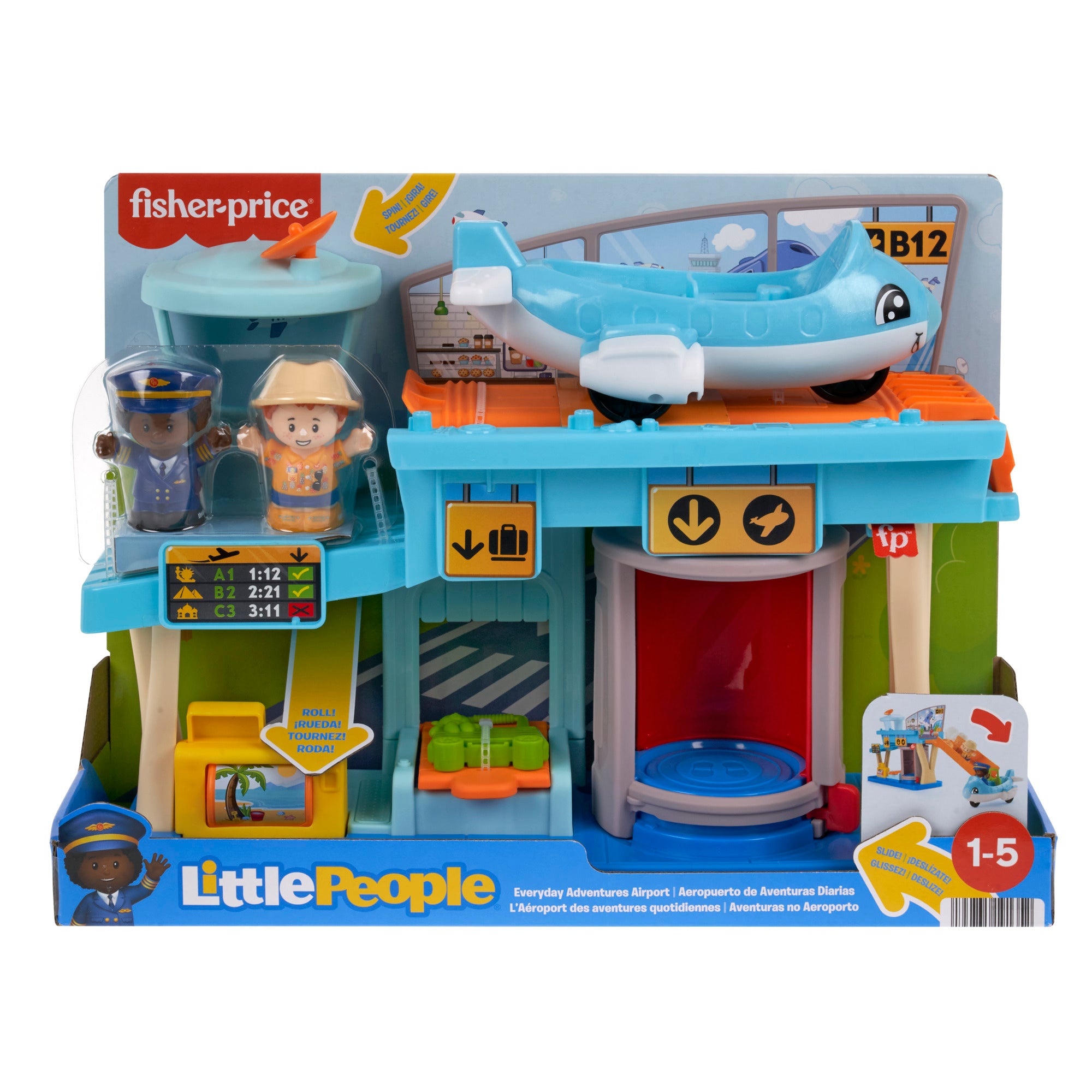 Fisher-Price Little People Everyday Adventures Airport Playset