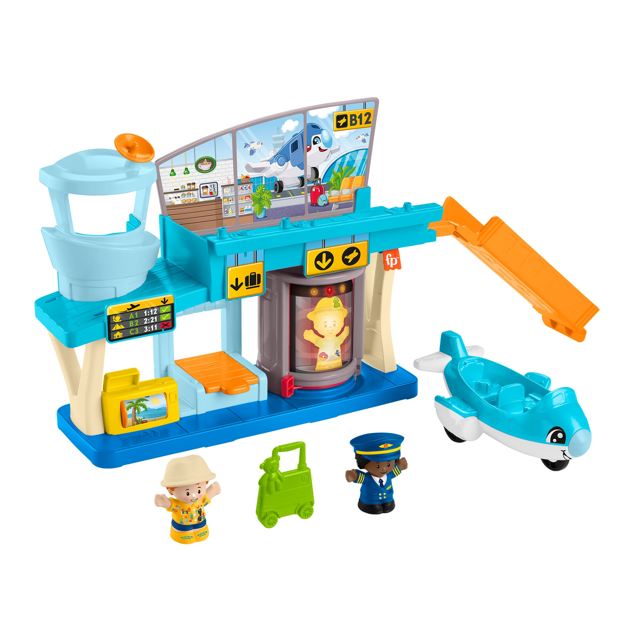 Fisher-Price Little People Everyday Adventures Airport Playset