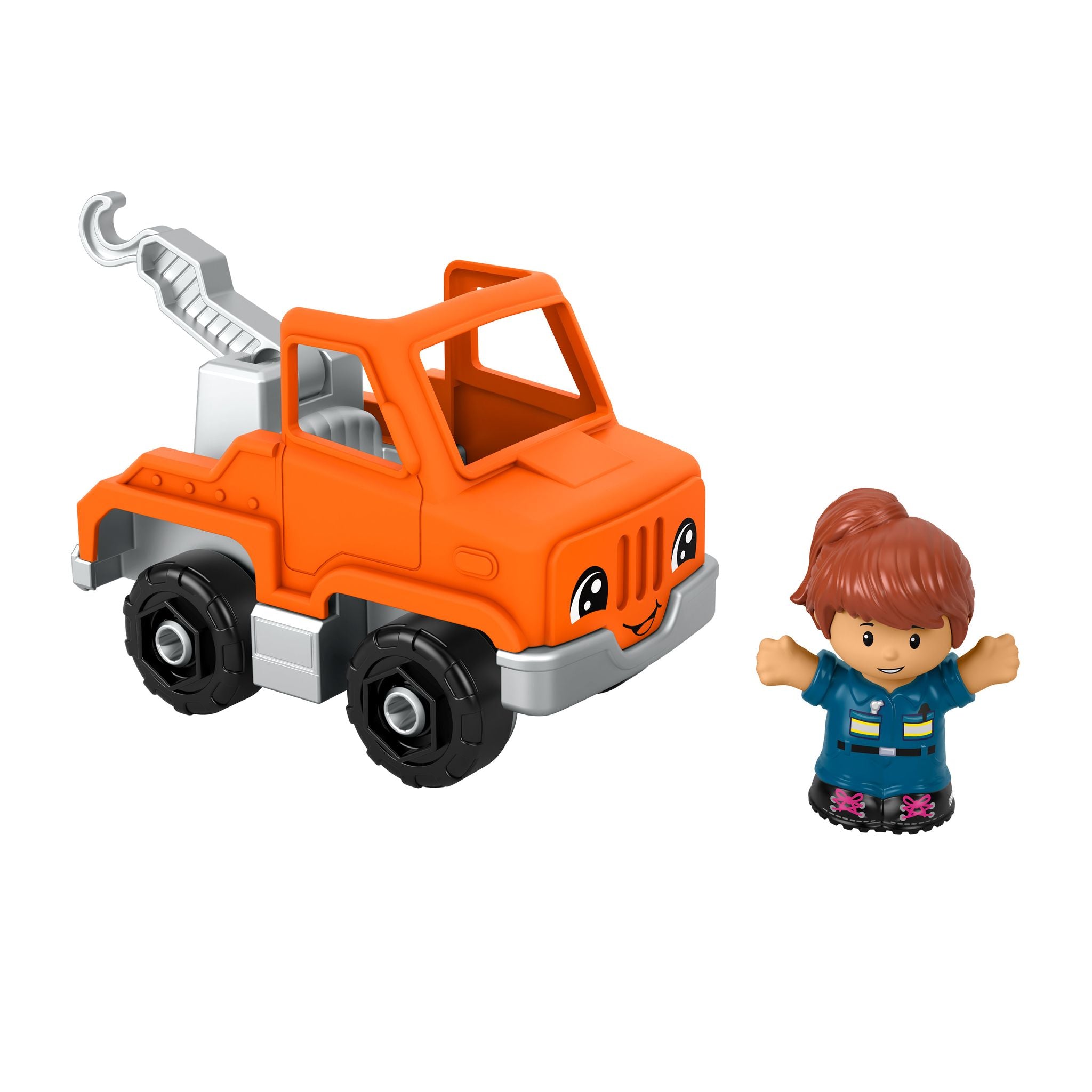 Fisher-Price Little People Transports Help And Go Tow Truck