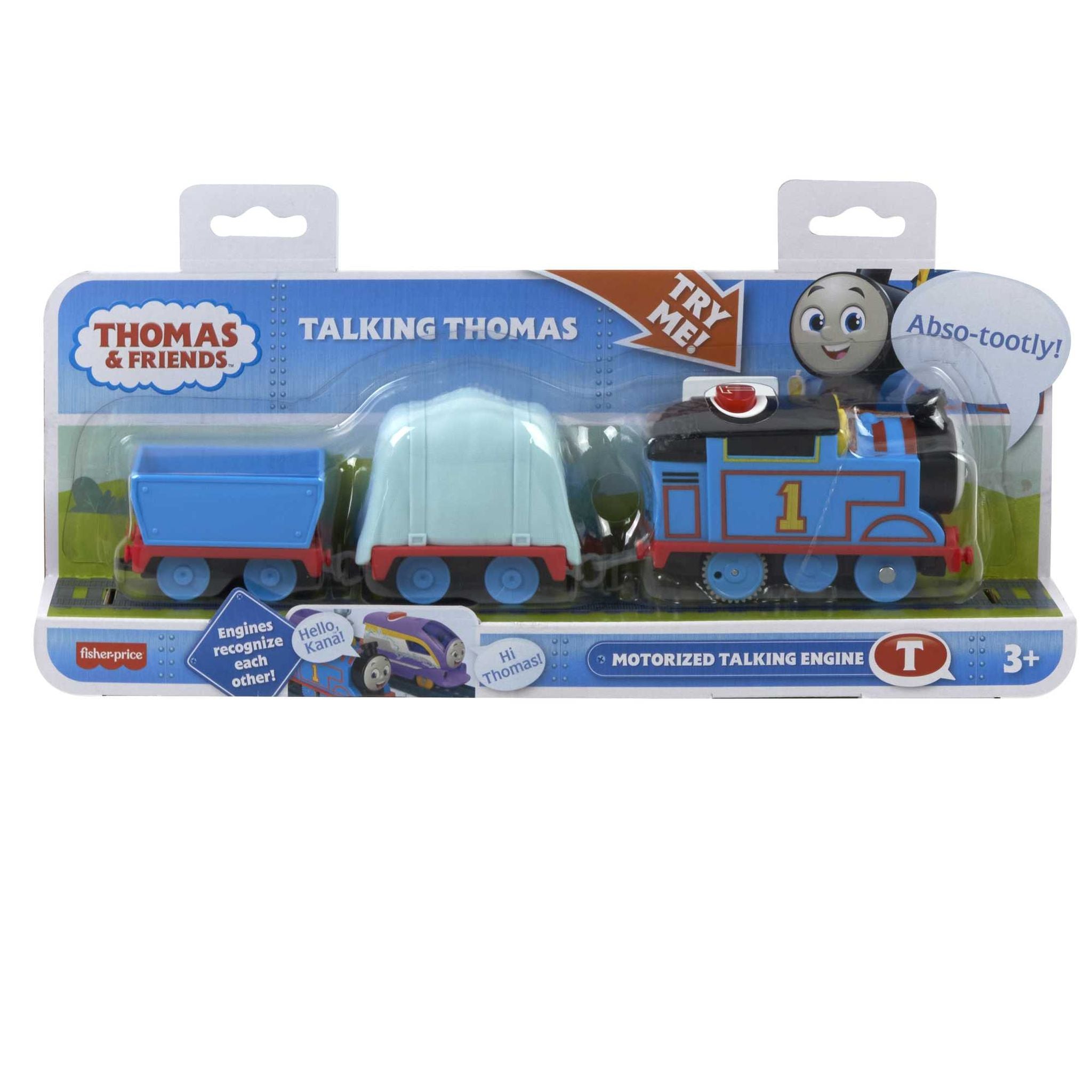 Fisher-Price Thomas & Friends Talking Motorized Train Engine with Phrases & Sounds Thomas