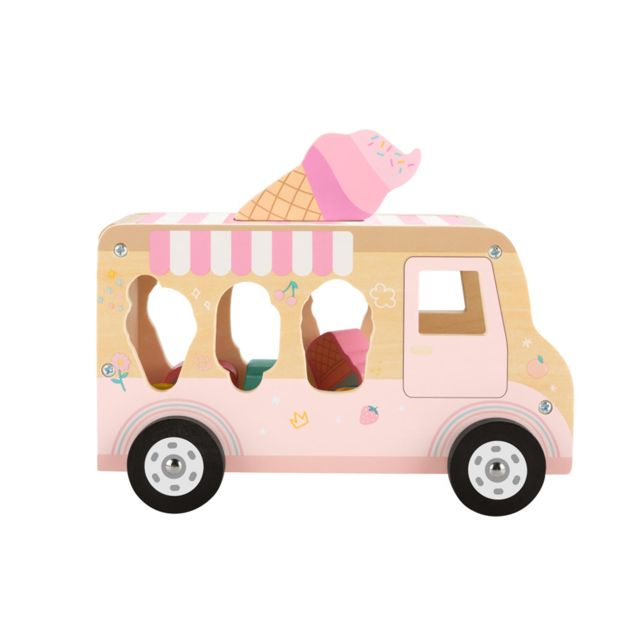 Fisher-Price Wood Ice Cream Shape Sorter