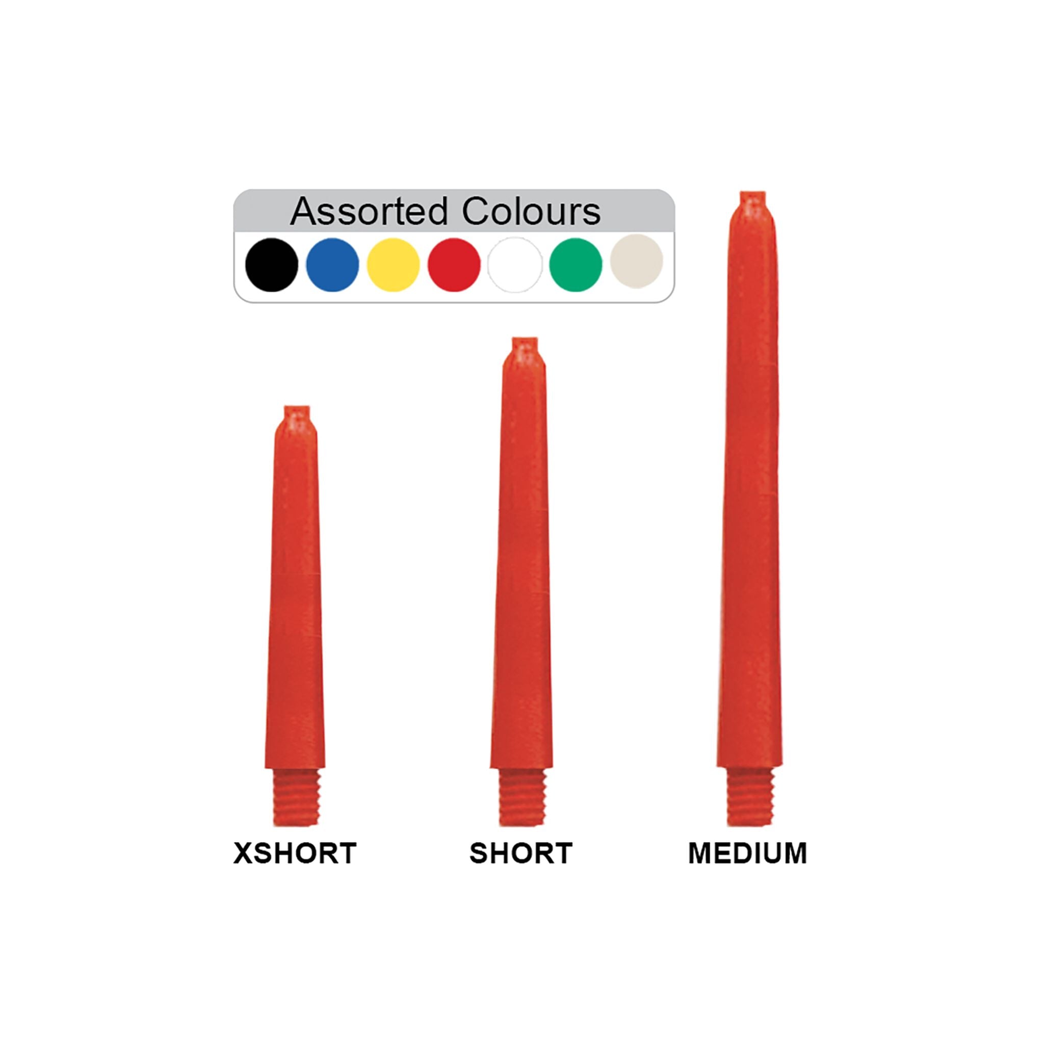 Formula Sports Nylon Dart Shafts Medium 48Mm 3 Pack