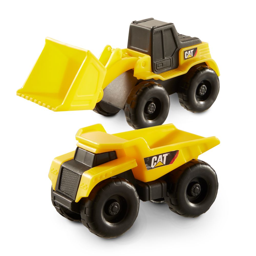 CAT Little Machines 2 Pack Wheel Loader And Dump Truck