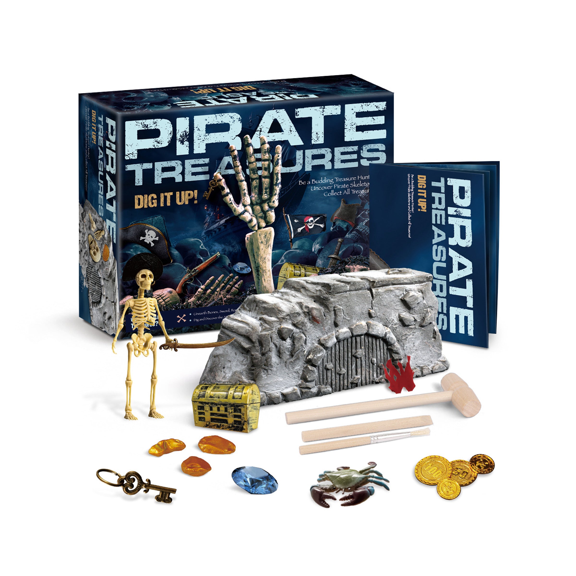Johnco Dig Kit Pirate Treasures