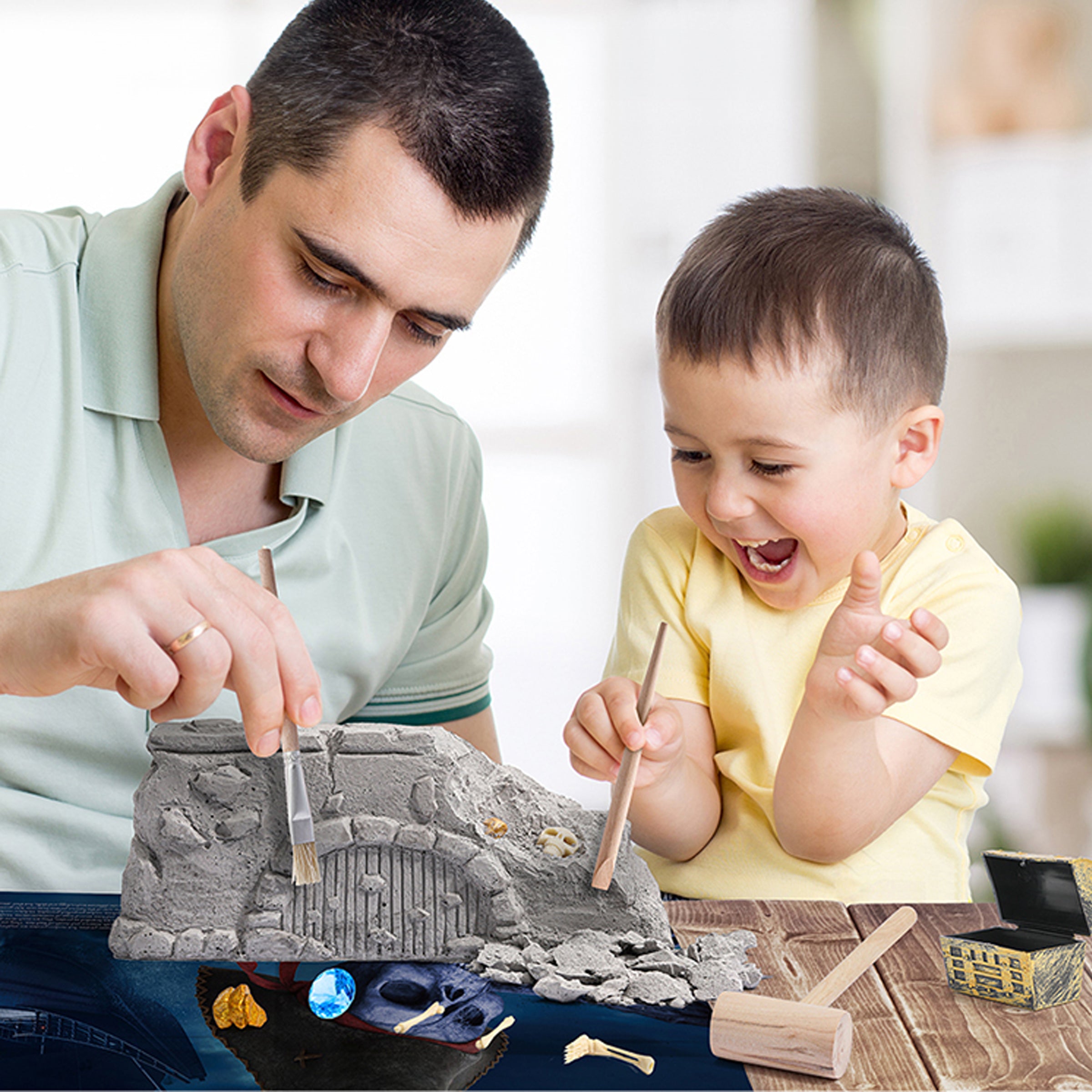 Johnco Dig Kit Pirate Treasures