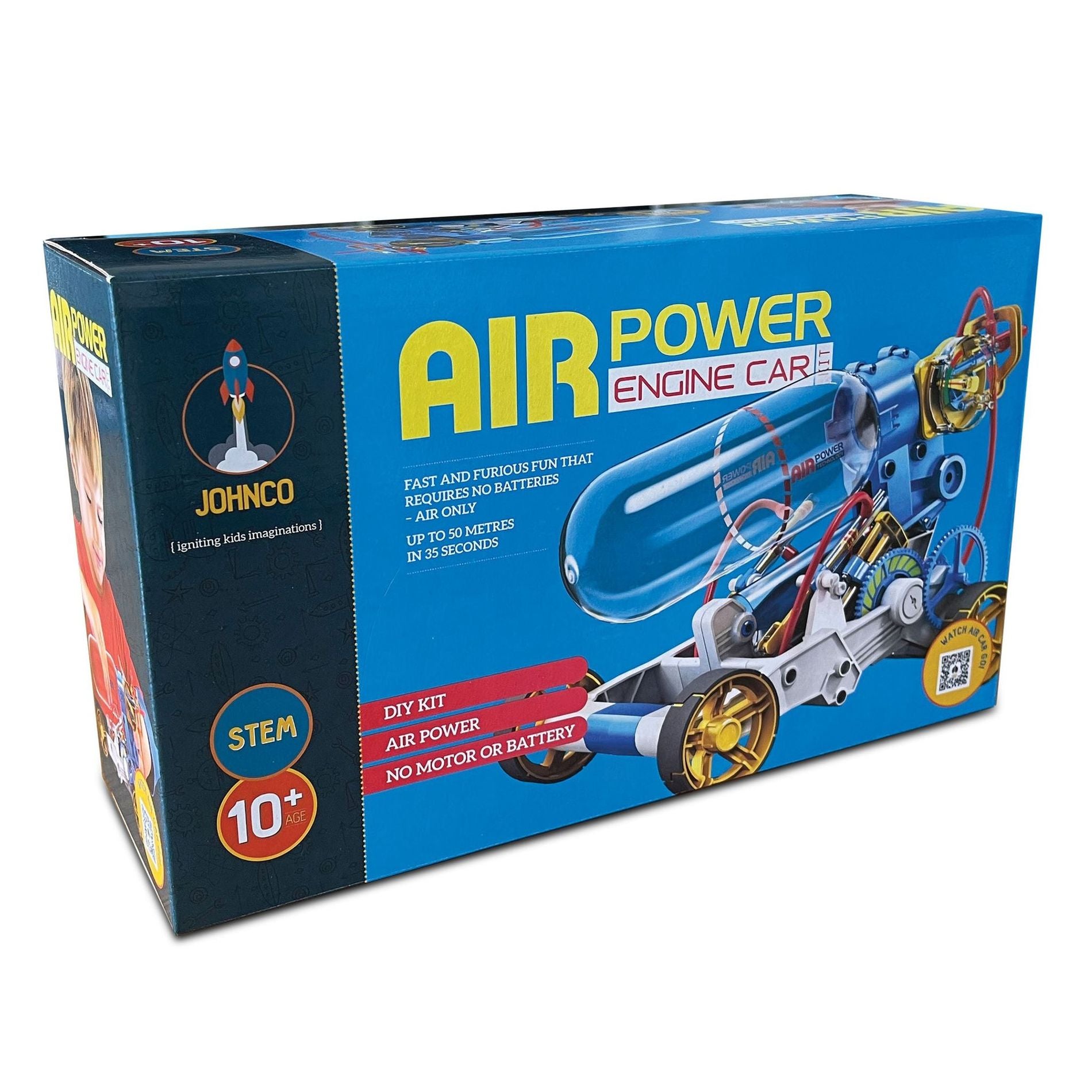 Johnco Air Power Engine Car Kit - Toyworld Australia