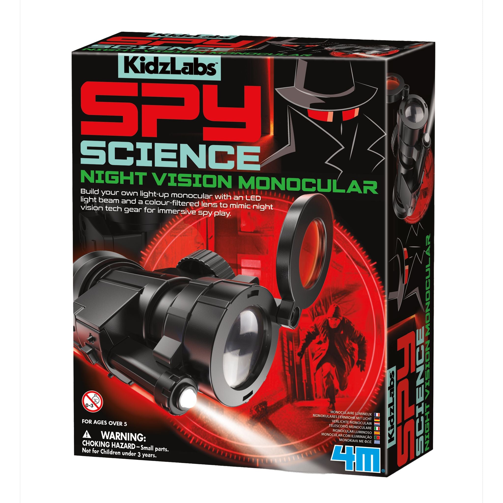 4M KidzLabs Spy Science Night Vision Monocular