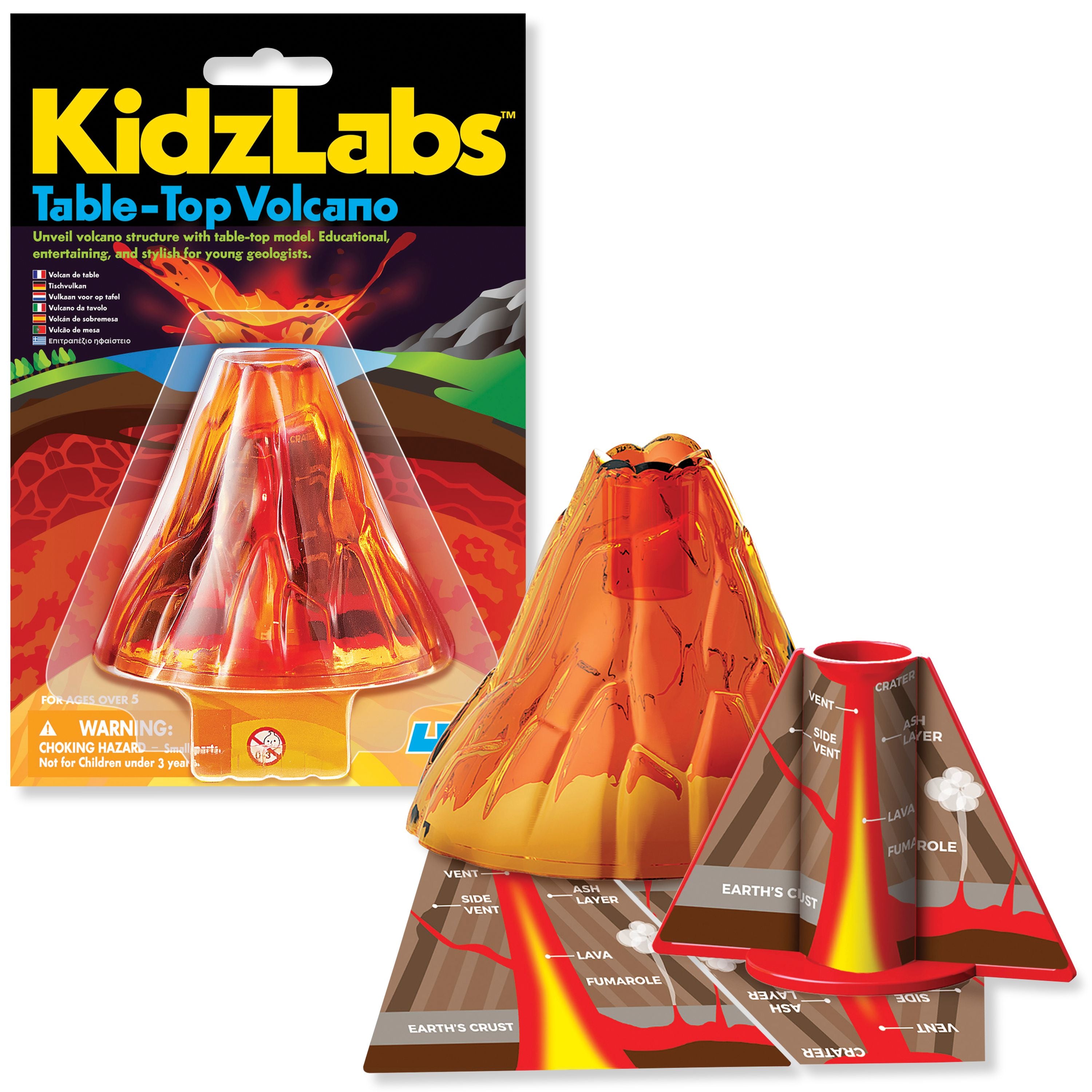 4M KidzLabs - Table-Top Volcano