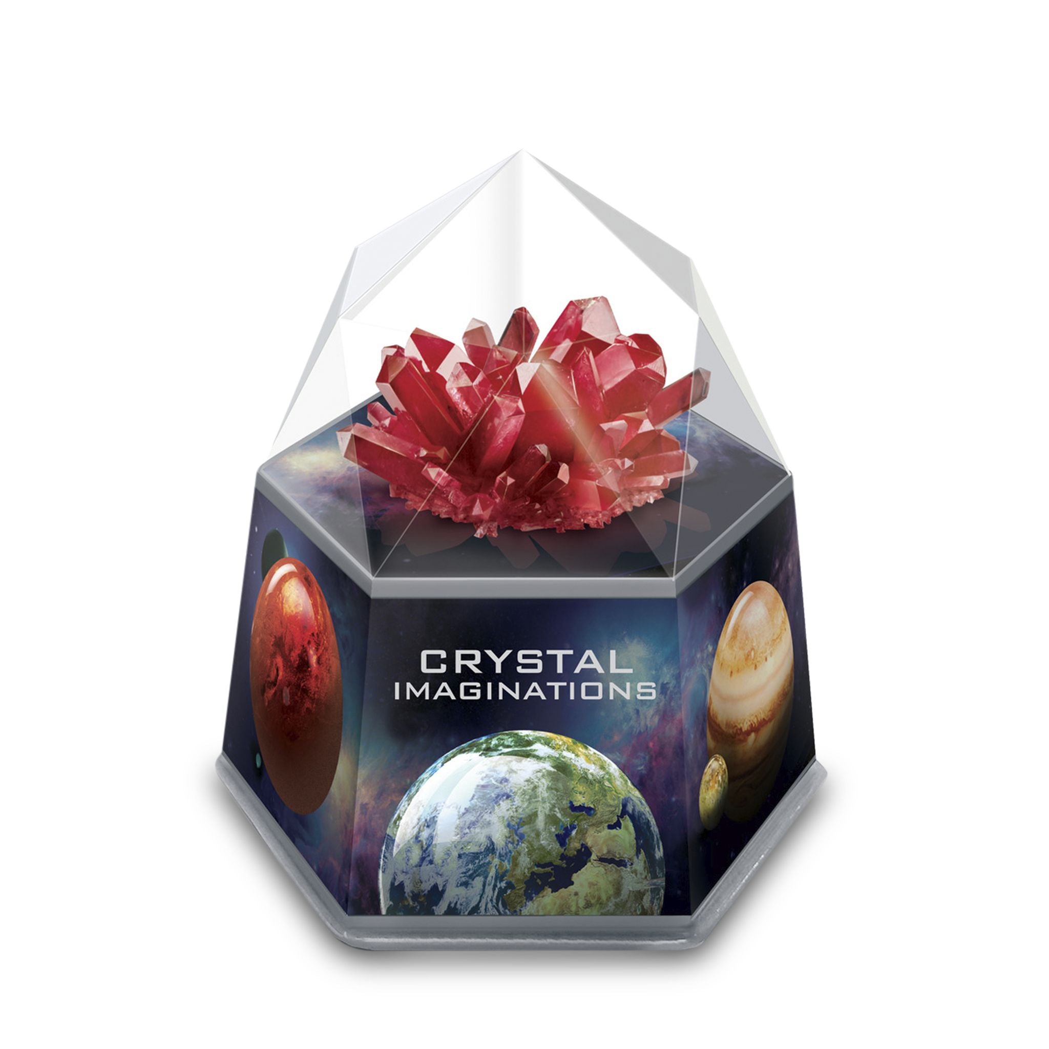 4M Crystal Growing Crystal Imaginations Red
