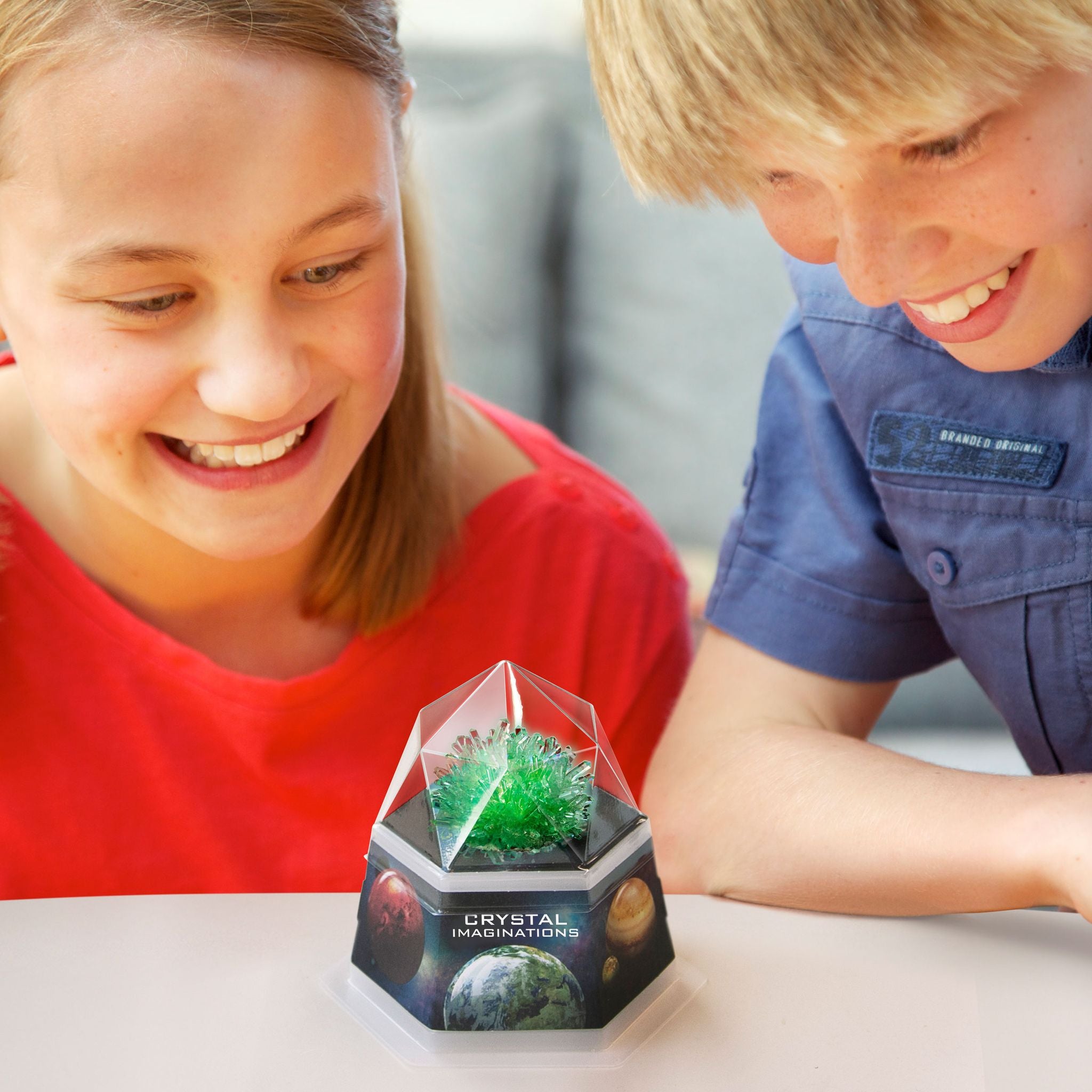 4M Crystal Growing Crystal Imaginations Green