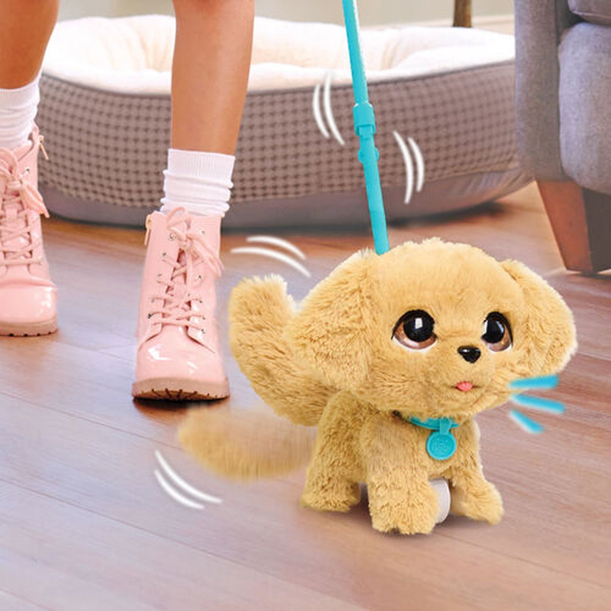FurReal Wag-A-Lots Golden Retriever - Toyworld Australia