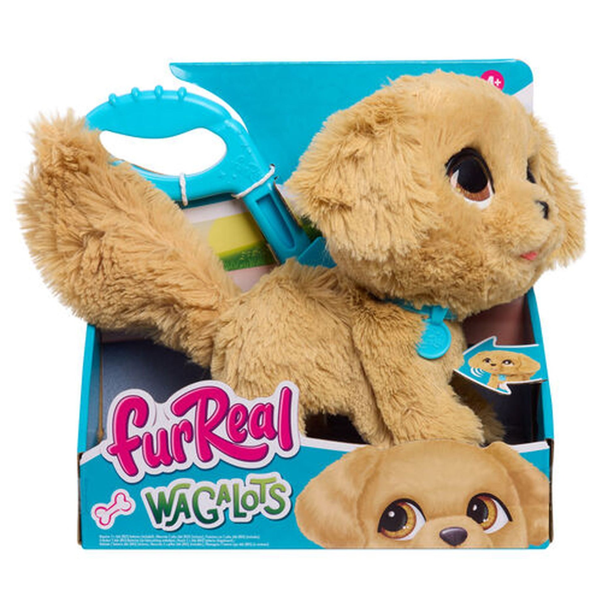 FurReal Wag-A-Lots Golden Retriever - Toyworld Australia