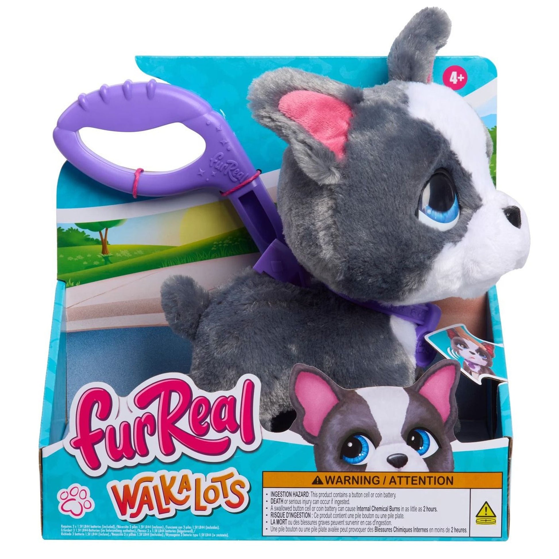 FurReal Walk-A-Lots French Bulldog - Toyworld Australia