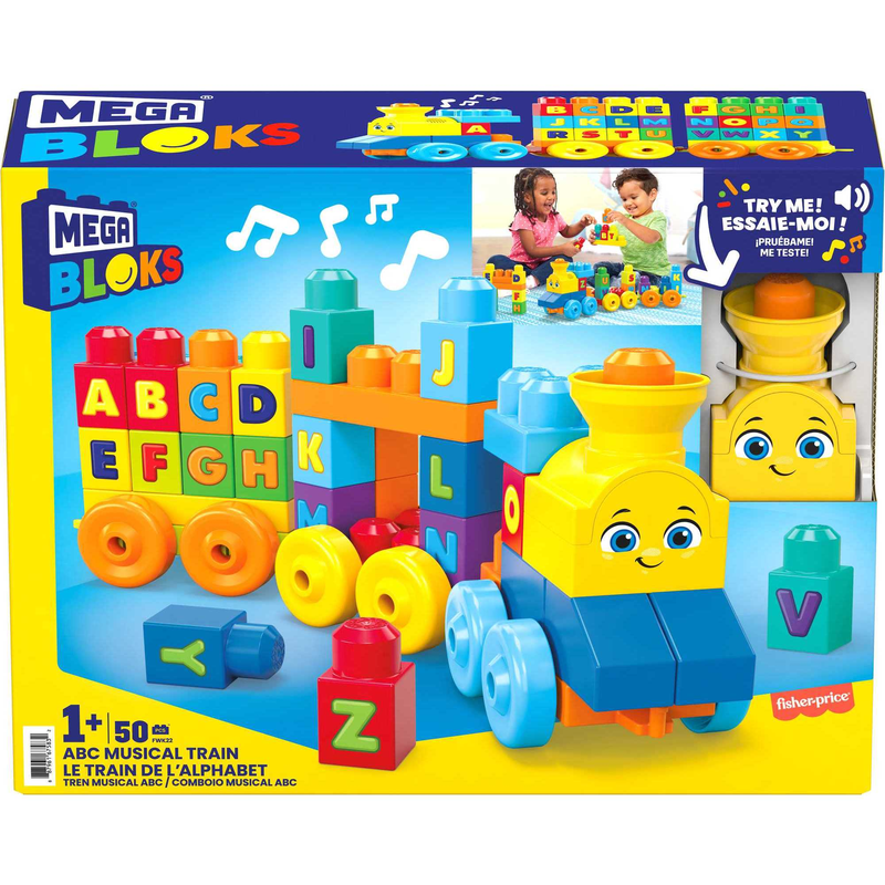 MEGA Bloks ABC Musical Train – Toyworld Australia
