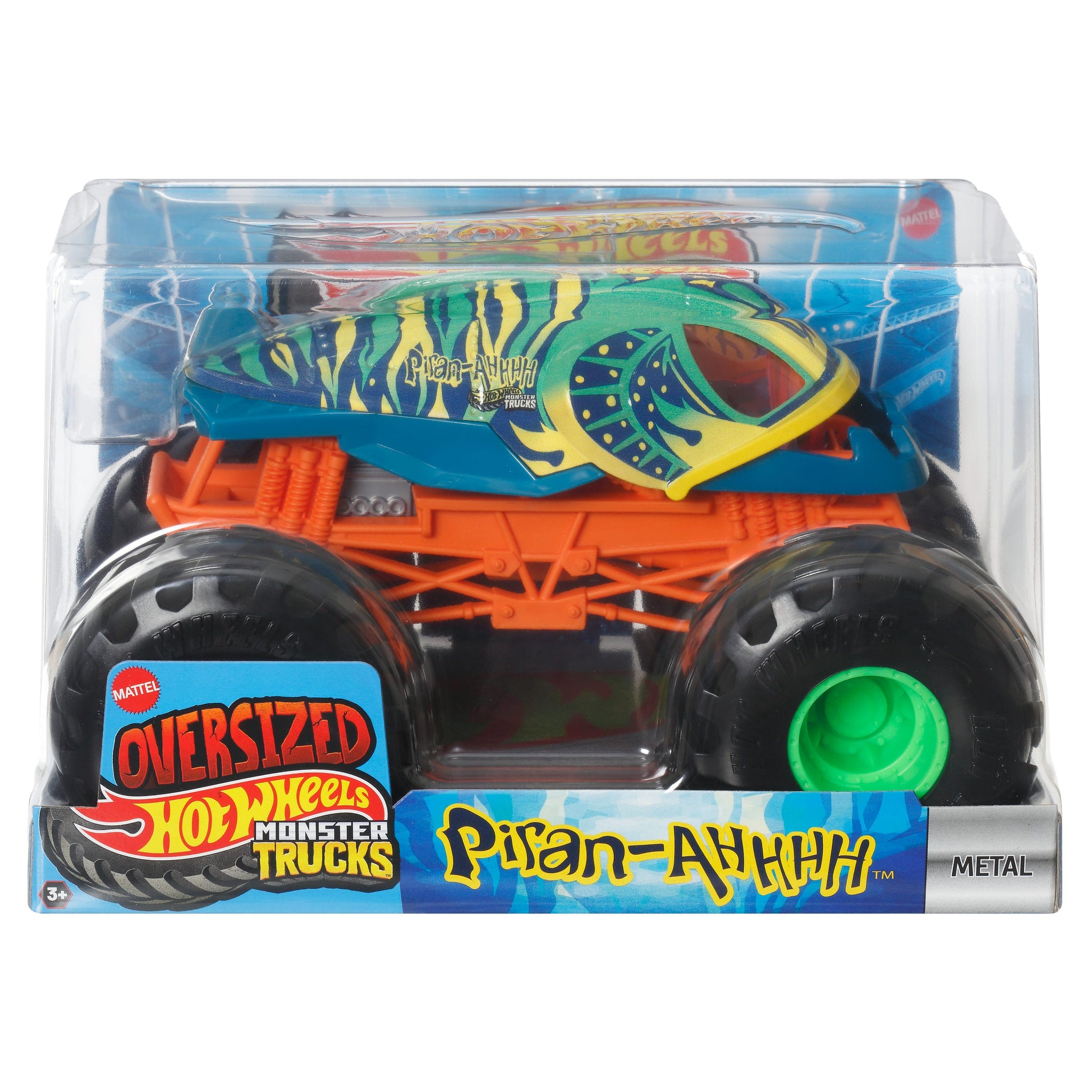 Hot Wheels Oversized Monster Trucks Piran-Ahhhh