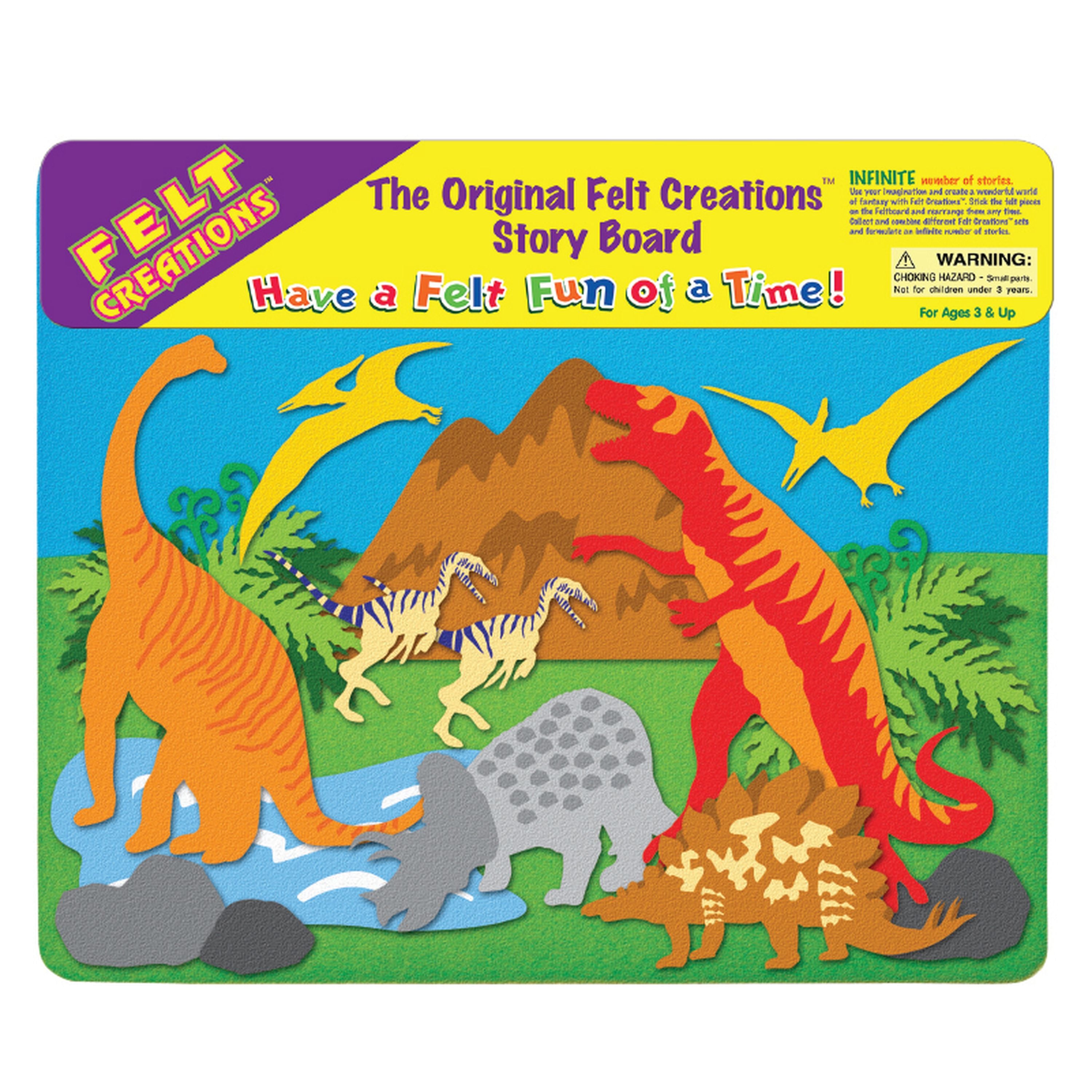Felt Creations - Prehistoric Dinosaurs